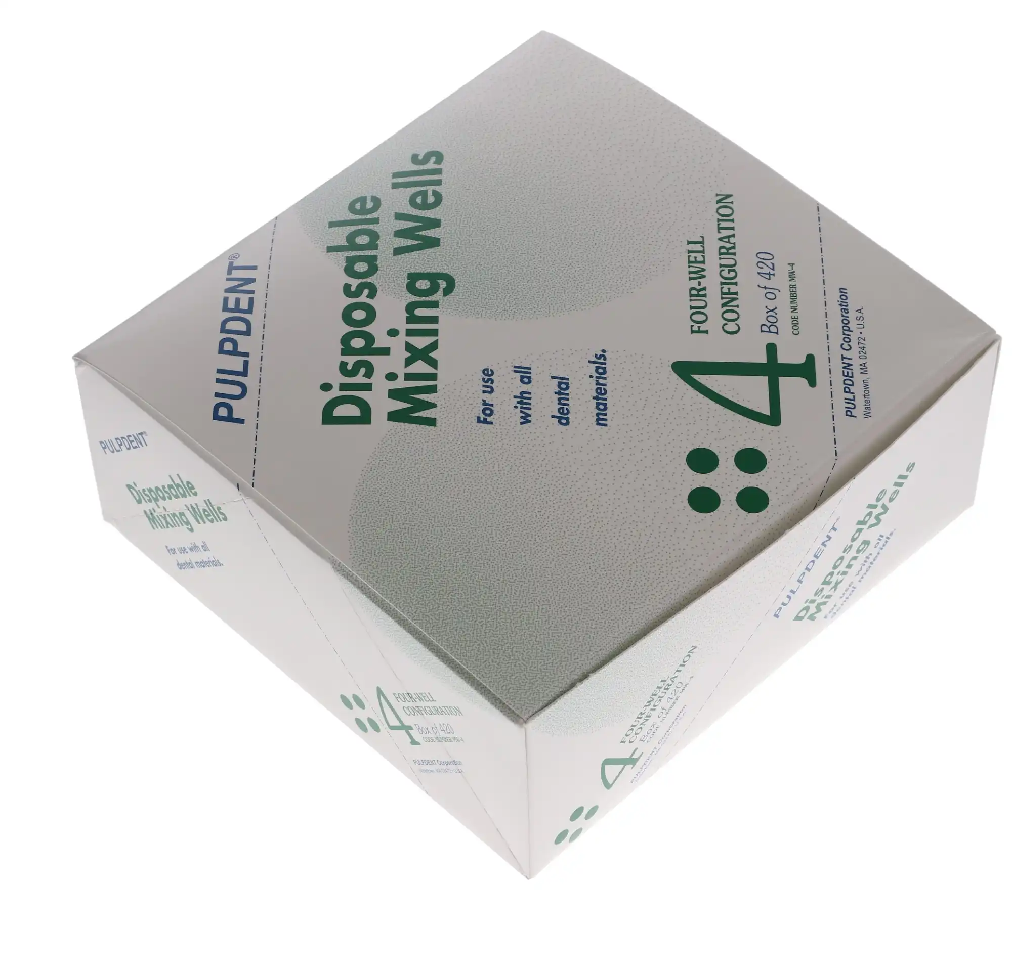 Pulpdent Disposable Mixing Wells, 4-Well, 420/Pkg, MW-4 thumbnail 7