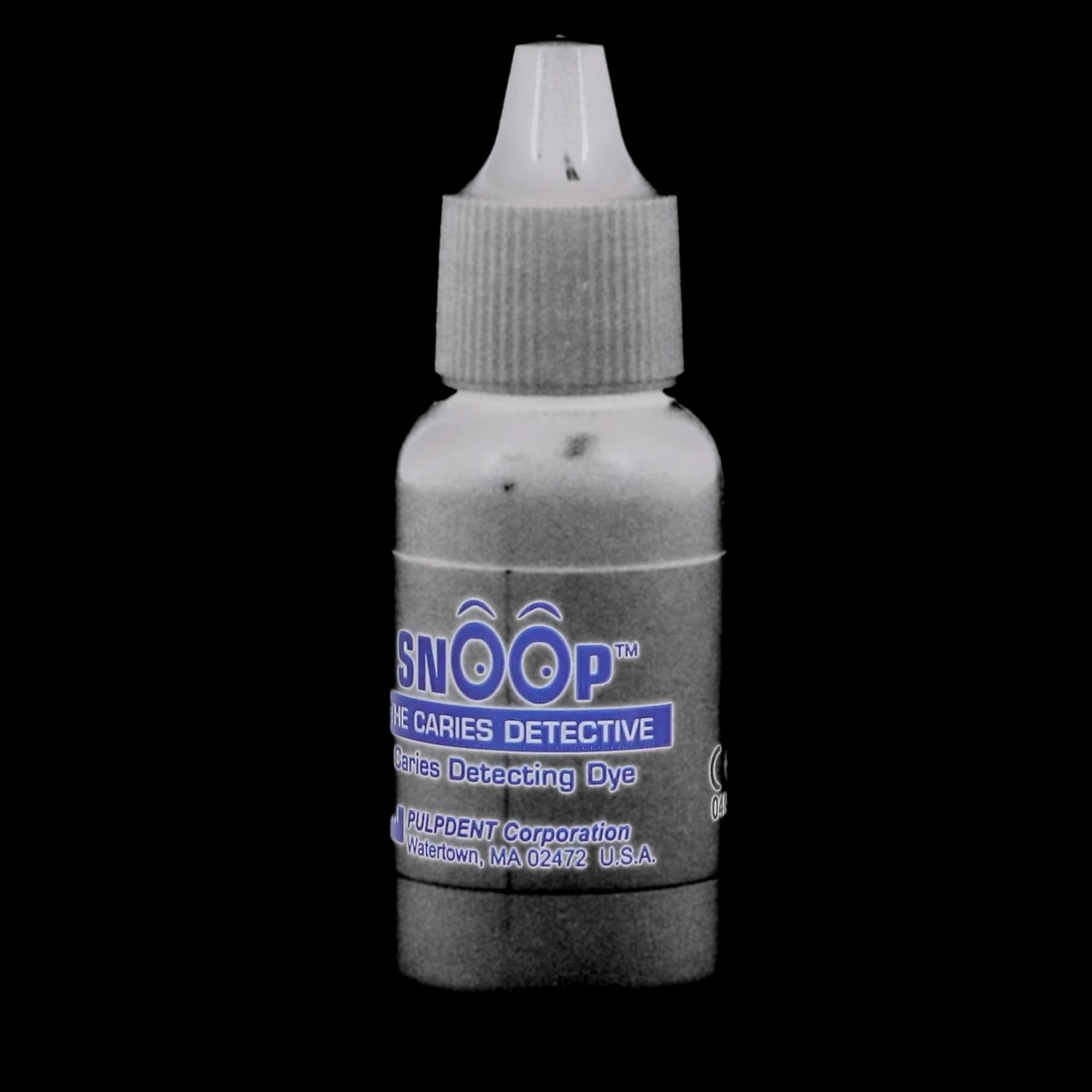 Snoop Caries Detecting Dye, Dark Blue, 12 mL Bottle, Pulpdent thumbnail 2