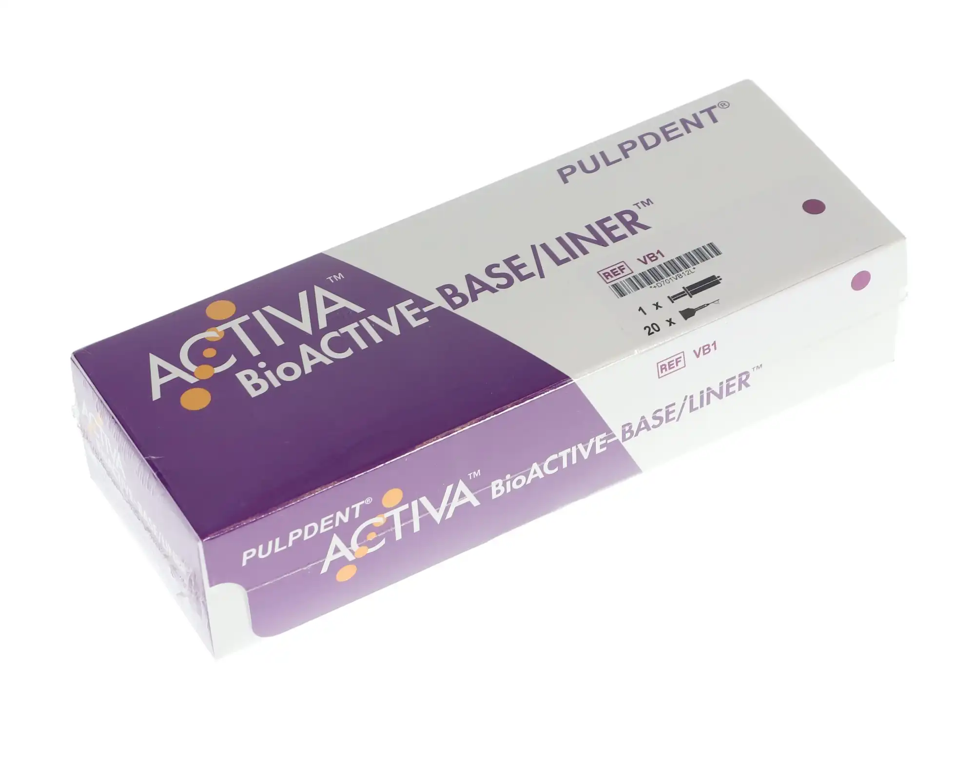 Pulpdent ACTIVA BioACTIVE-Base/Liner, Single Pack, 5 mL/7 g Syringe + 20 Automix Tips, VB1 thumbnail 12