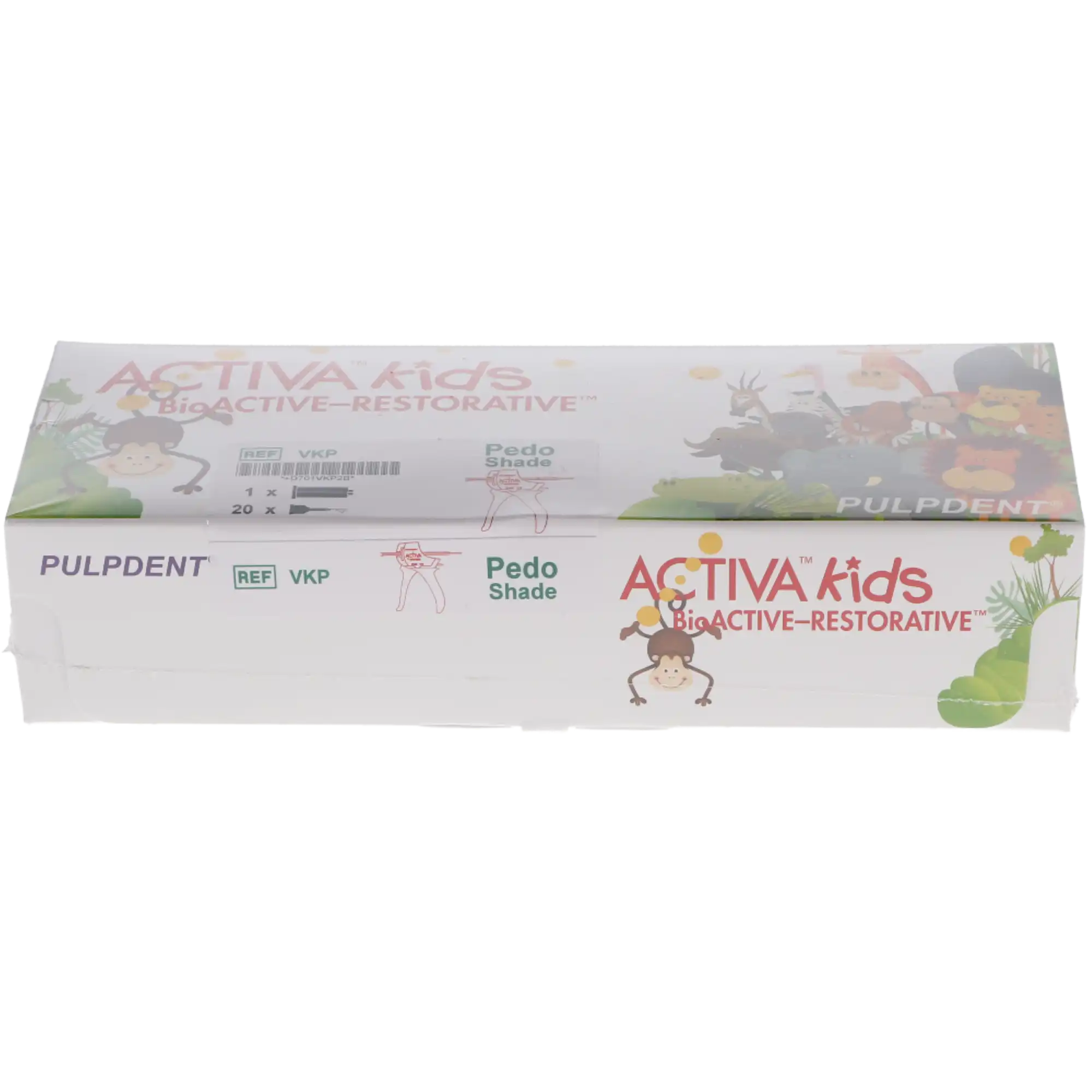 Activa Kids BioACTIVE-Restorative Starter Kit, Pedo Shade, 5 mL (8 g) Syringe, with Dispenser and 20 Mixing Tips, VKP thumbnail 16