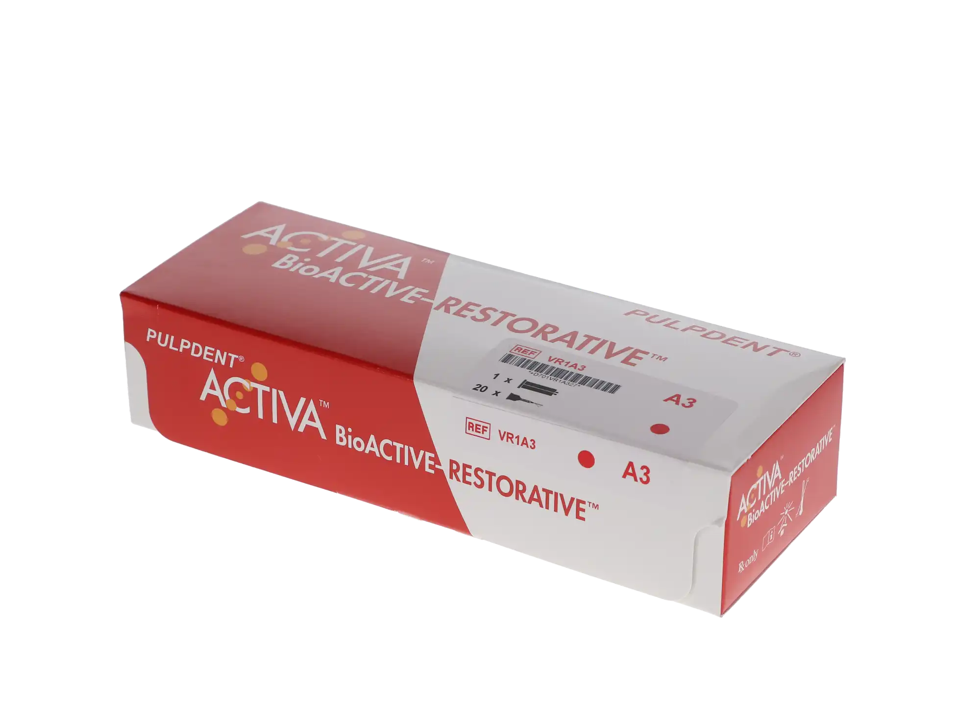 Activa BioActive-Restorative Syringe Refill, A3, 5 mL/8 g, 1 Syringe + 20 Mix Tips, VR1-A3 thumbnail 16