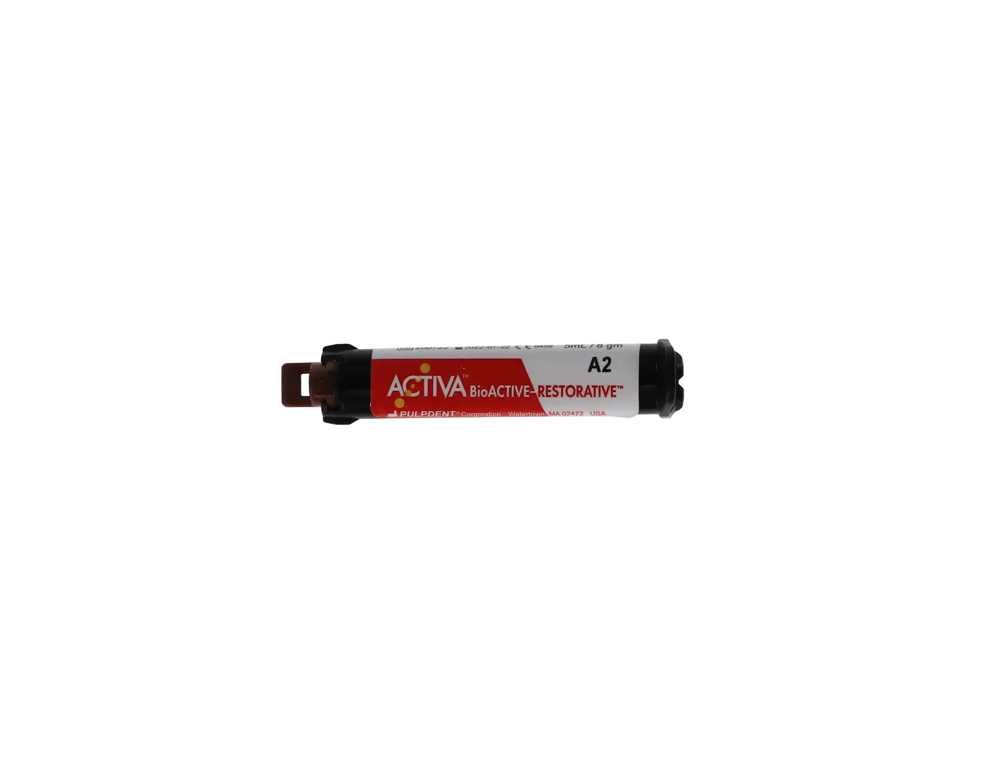 Pulpdent ACTIVA BioACTIVE-RESTORATIVE Dual-Cure Bioactive Composite Resin, Syringe Value Refill, Shade A2, 2 x 5 mL (8 g) Syringes + 40 Automix Tips, VR2-A2 thumbnail 11