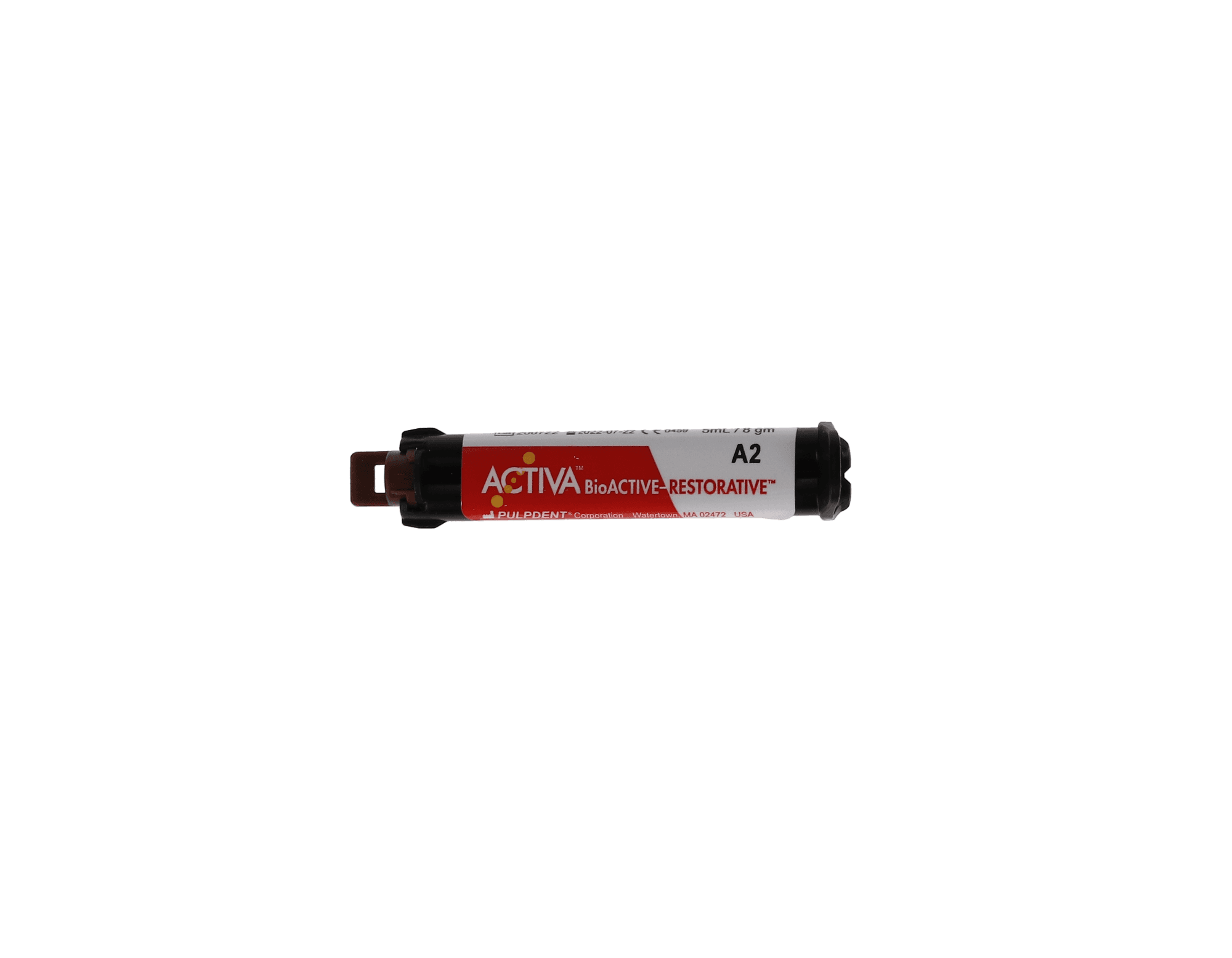 Pulpdent ACTIVA BioACTIVE-RESTORATIVE Dual-Cure Bioactive Composite Resin, Syringe Value Refill, Shade A2, 2 x 5 mL (8 g) Syringes + 40 Automix Tips, VR2-A2 thumbnail 16