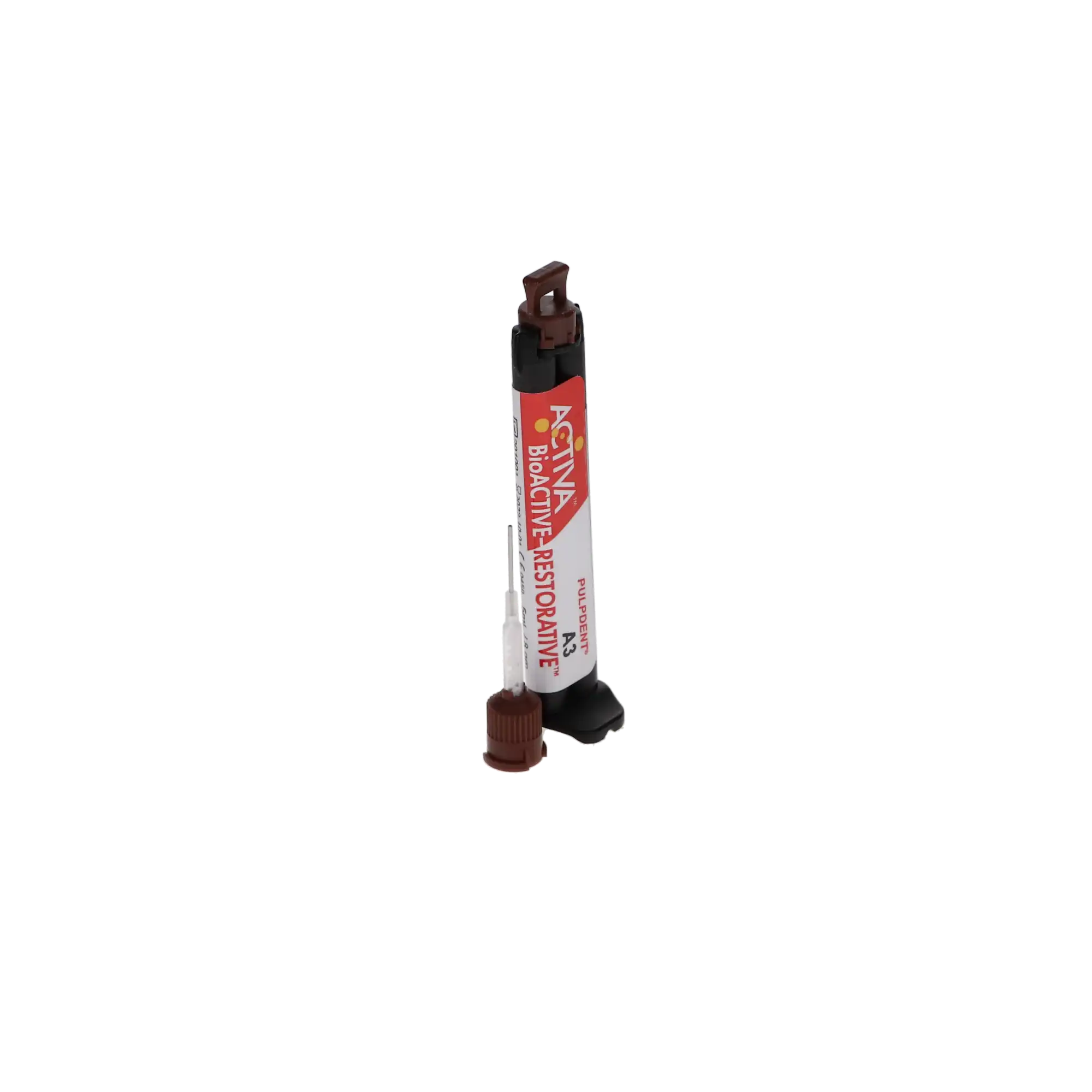 Activa BioActive Composite Resin Restorative, Dual-Cure, Syringe Value Refill, 5 ml, Universal Viscosity, A3, 2/Pk, VR2-A3 - Activa BioActive Composite Resin Restorative, Dual-Cure, Syringe Value Refill, 5 ml, Universal Viscosity, A3, 2/Pk, VR2-A3 - Image 1