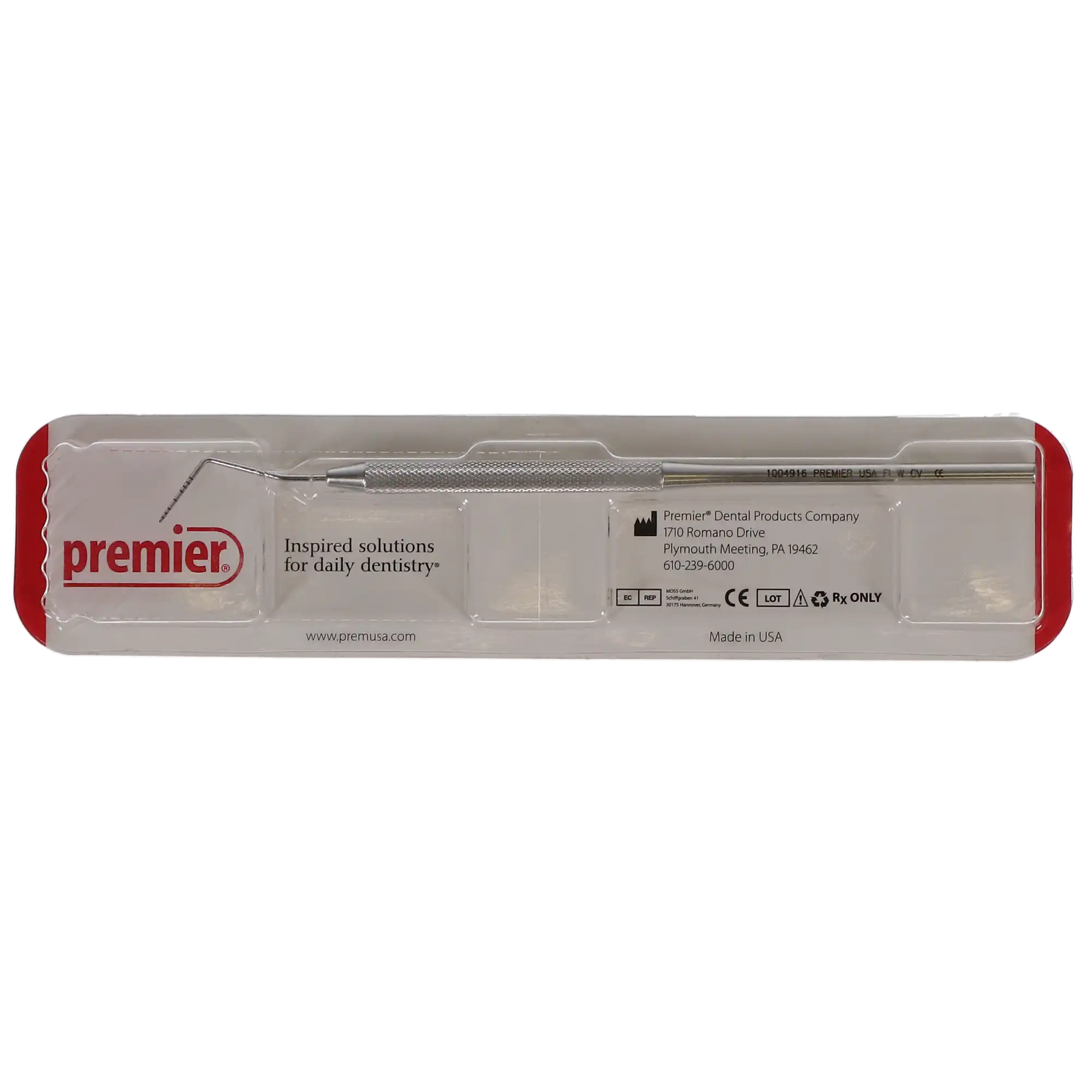 Premier Clear-View Probe, Single-Ended, Williams, Color-Coded, 1-2-3-5-7-8-9-10 mm, 1/Pk, 1004916 thumbnail 5