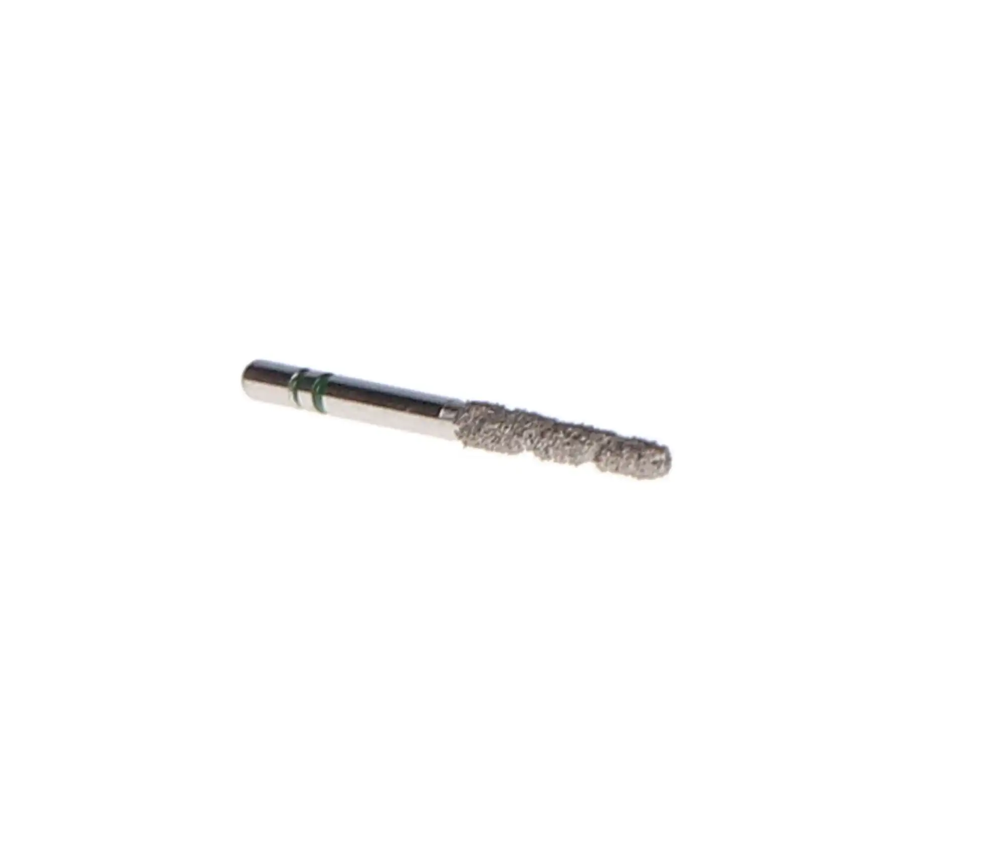 Two Striper TS2000 Diamond Bur, FG, Round End Taper, #2005.10, Coarse, Green, 1.8 mm Major/1.3 mm Minor Diameter, 10 mm Length, 5/Pk, 2000060 thumbnail 2