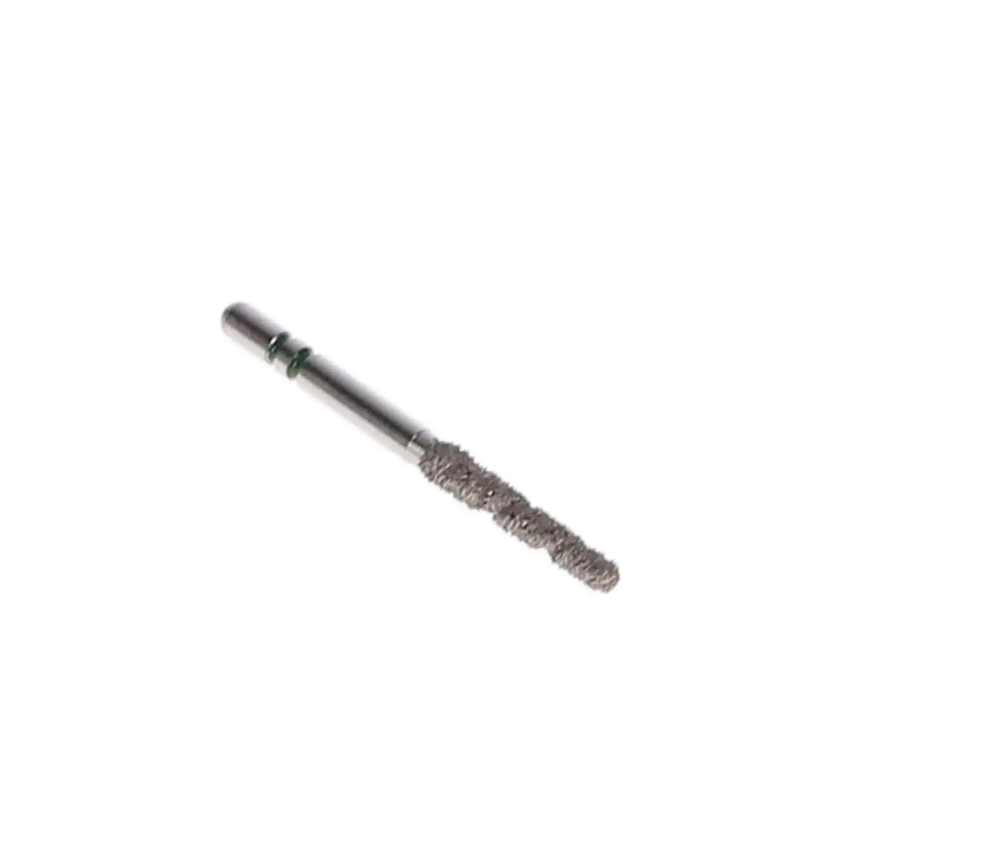 Two Striper TS2000 Diamond Bur, FG, Round End Taper, #2005.10, Coarse, Green, 1.8 mm Major/1.3 mm Minor Diameter, 10 mm Length, 5/Pk, 2000060 thumbnail 3