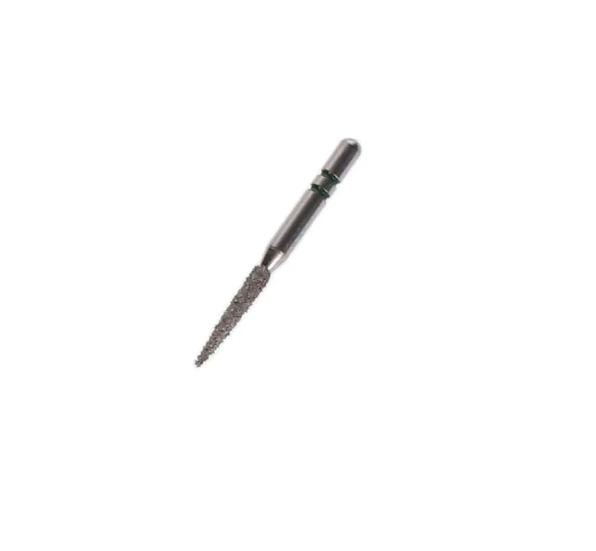 Premier Two Striper Diamond Bur FG, Flame, #260.8, Coarse, Green Ring, 5/Pk, 2015123 thumbnail 2