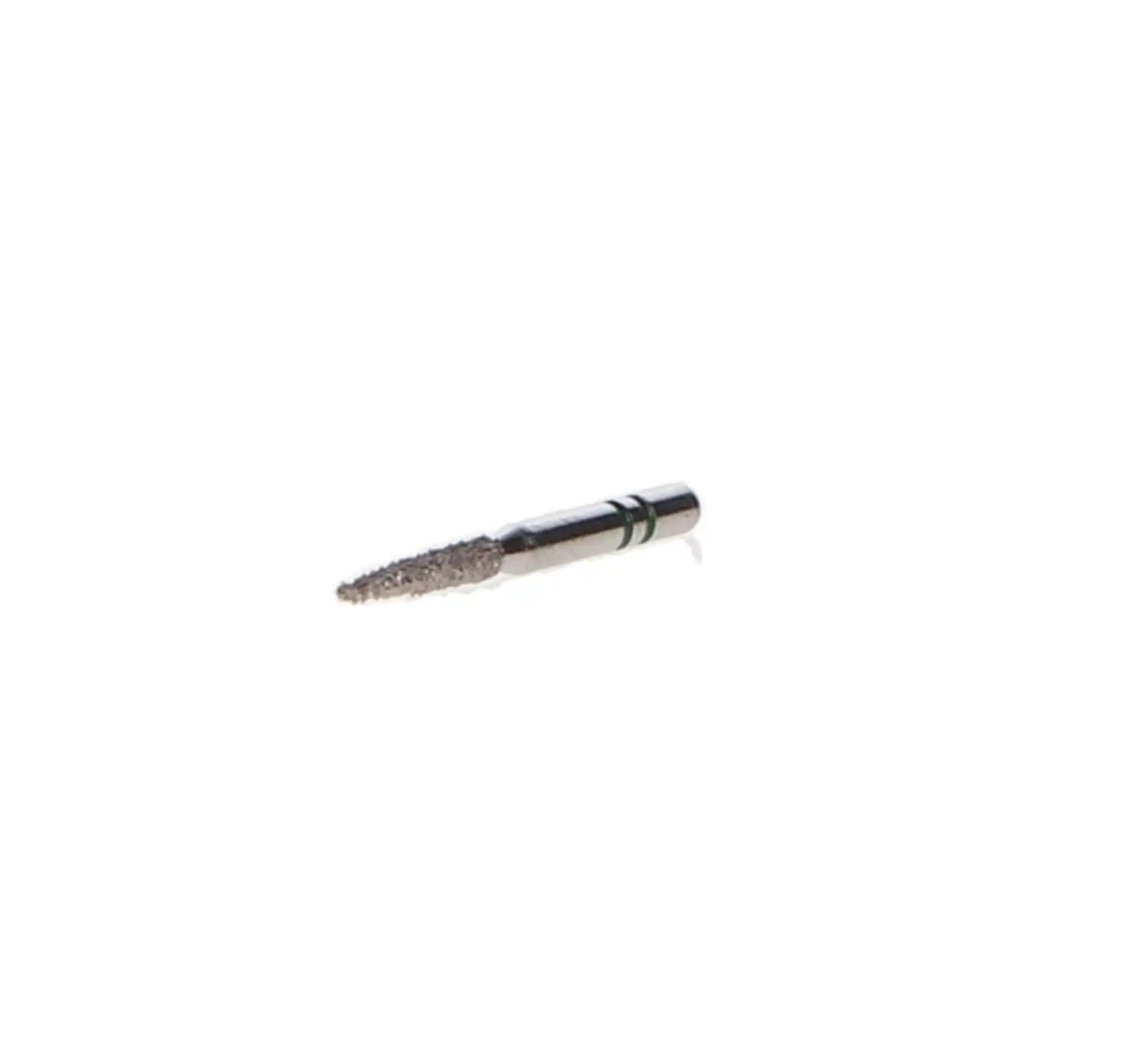 Premier Two Striper Diamond Bur FG, Flame, #260.8, Coarse, Green Ring, 5/Pk, 2015123 thumbnail 4