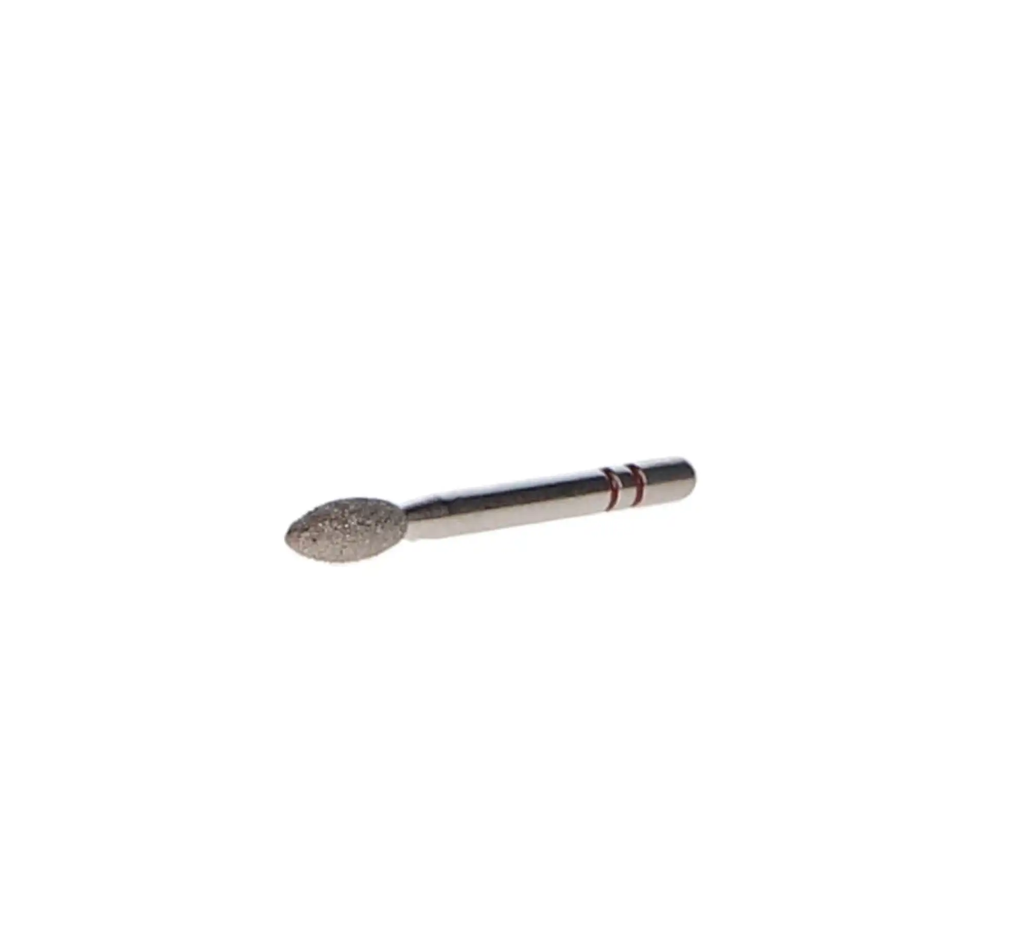 Premier Two Striper Diamond Bur, FG, Football Shape, #285.5, Fine Grit, Red Ring, 2.3 mm Major/0.7 mm Minor Diameter, 5.0 mm Length, 5/Pk, 2015173 thumbnail 2