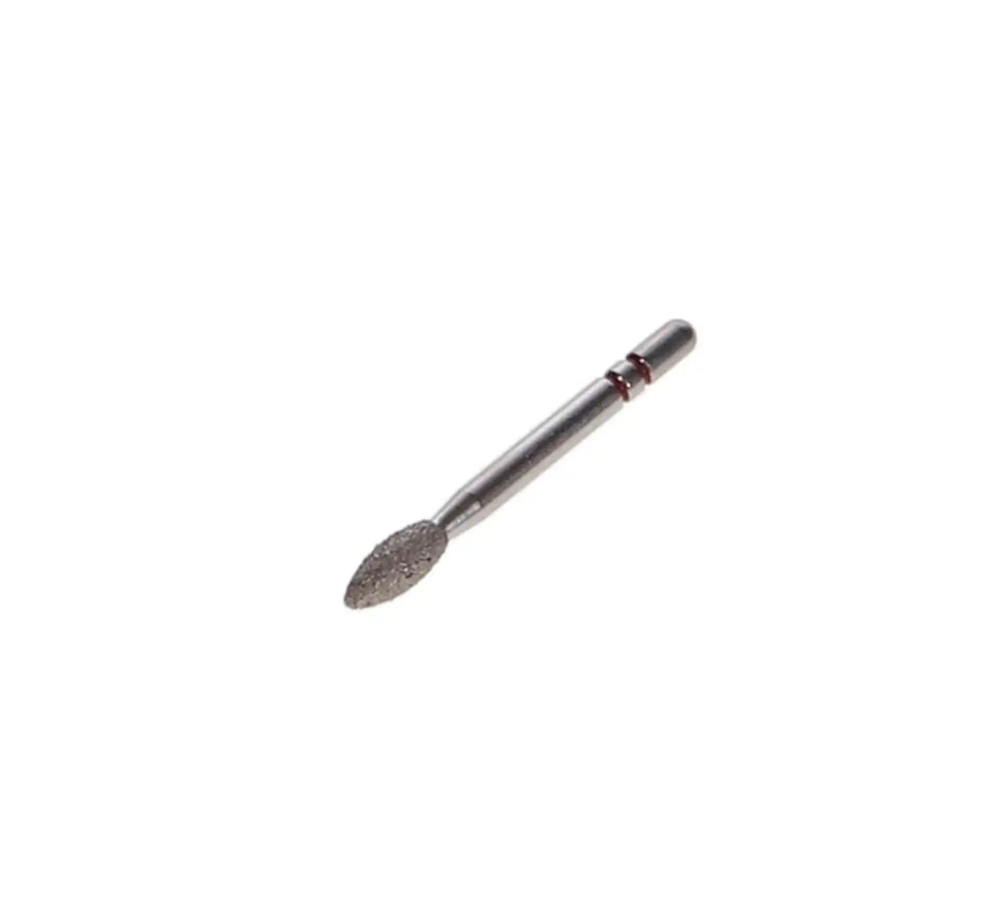 Premier Two Striper Diamond Bur, FG, Football Shape, #285.5, Fine Grit, Red Ring, 2.3 mm Major/0.7 mm Minor Diameter, 5.0 mm Length, 5/Pk, 2015173 thumbnail 3