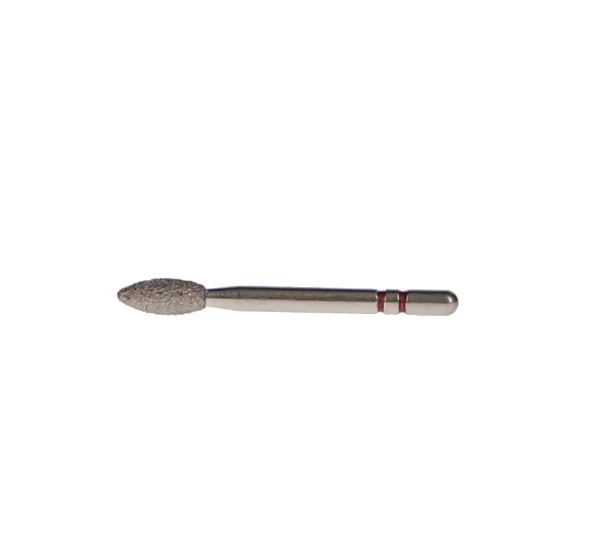Premier Two Striper Diamond Bur, FG, Football Shape, #285.5, Fine Grit, Red Ring, 2.3 mm Major/0.7 mm Minor Diameter, 5.0 mm Length, 5/Pk, 2015173 thumbnail 6