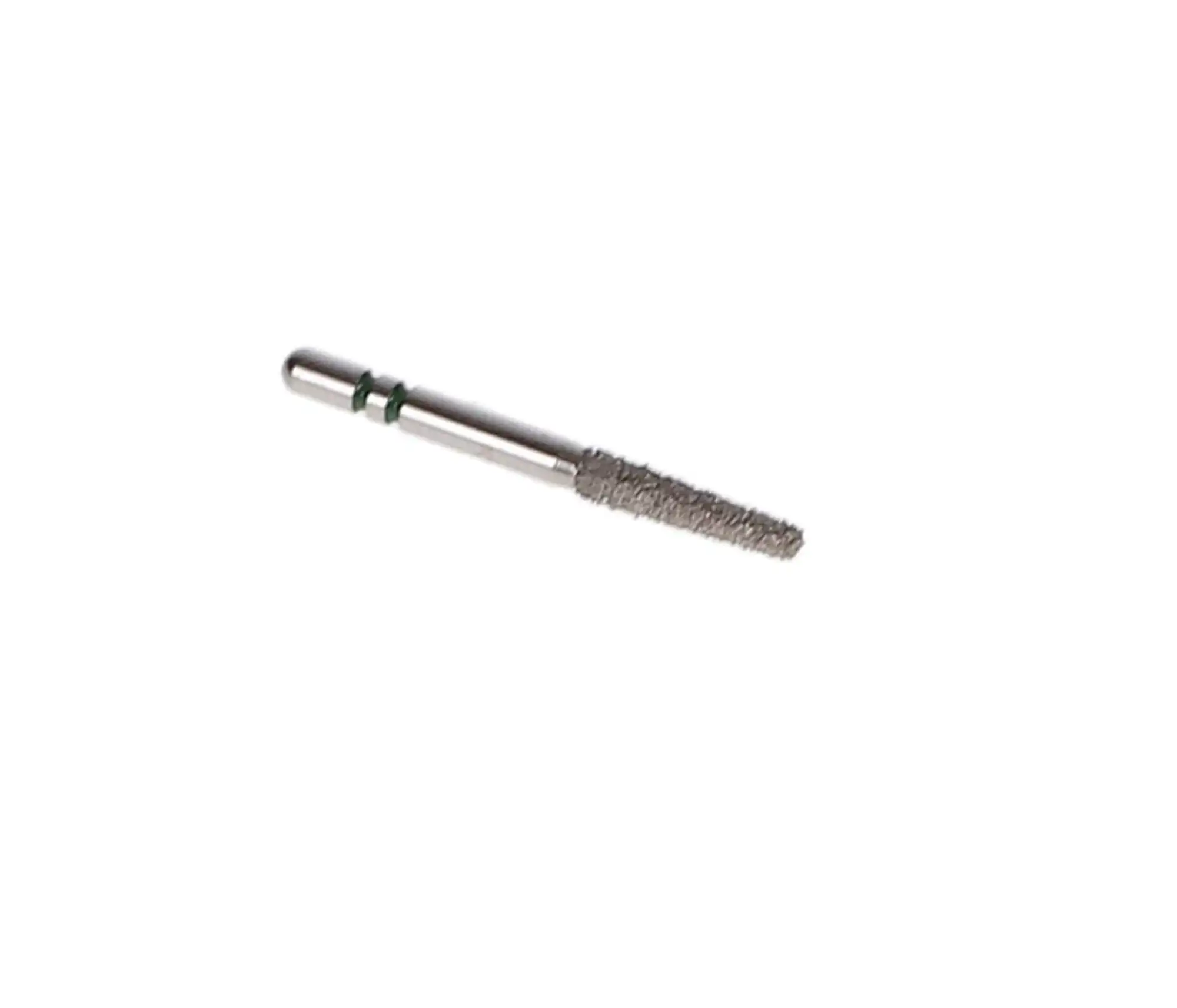 Premier Two Striper Diamond Bur, FG, Round-End Taper, #770.8, Coarse, Green, 5/Pk, 2015457 thumbnail 2