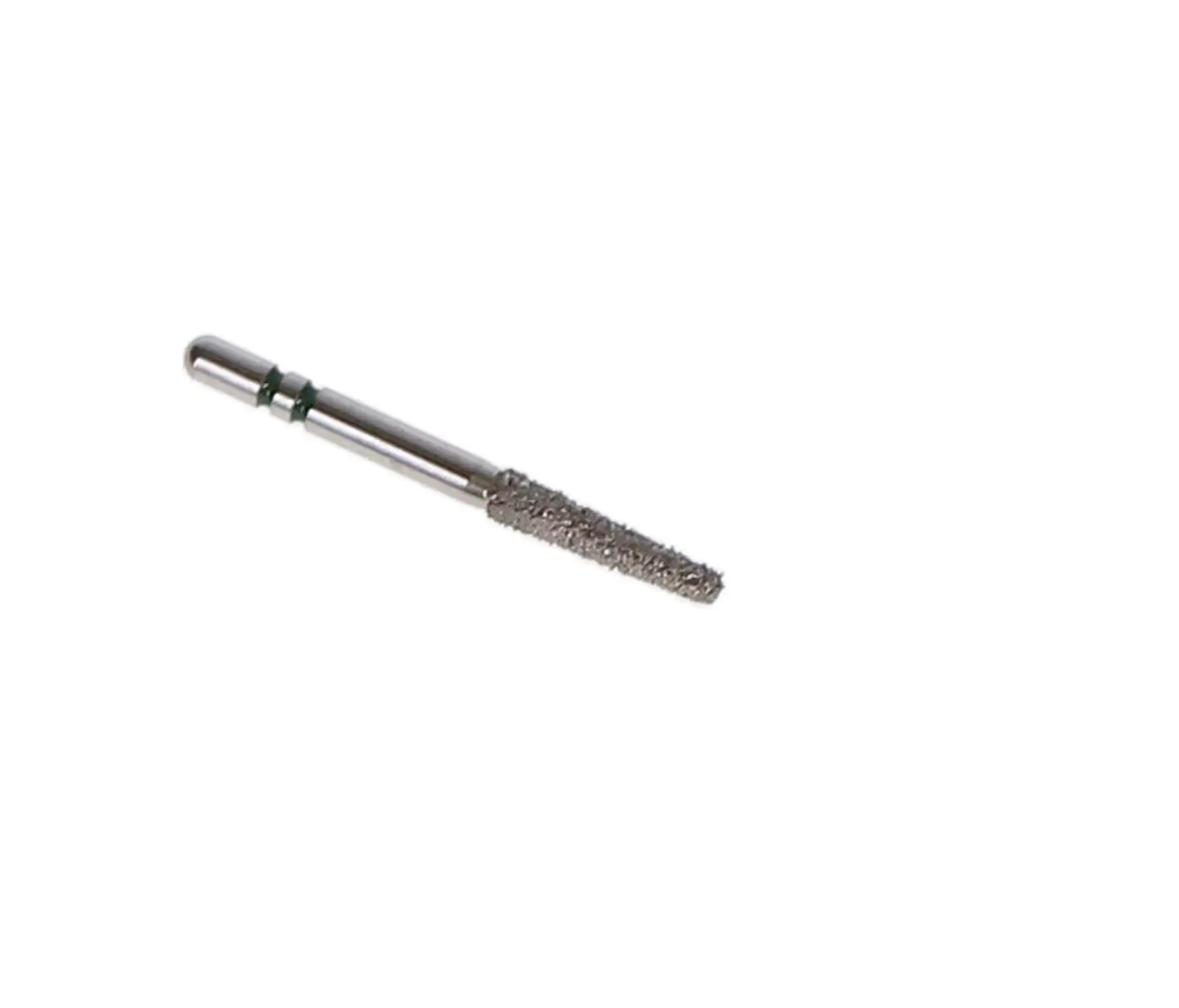 Premier Two Striper Diamond Bur, FG, Round-End Taper, #770.8, Coarse, Green, 5/Pk, 2015457 thumbnail 3