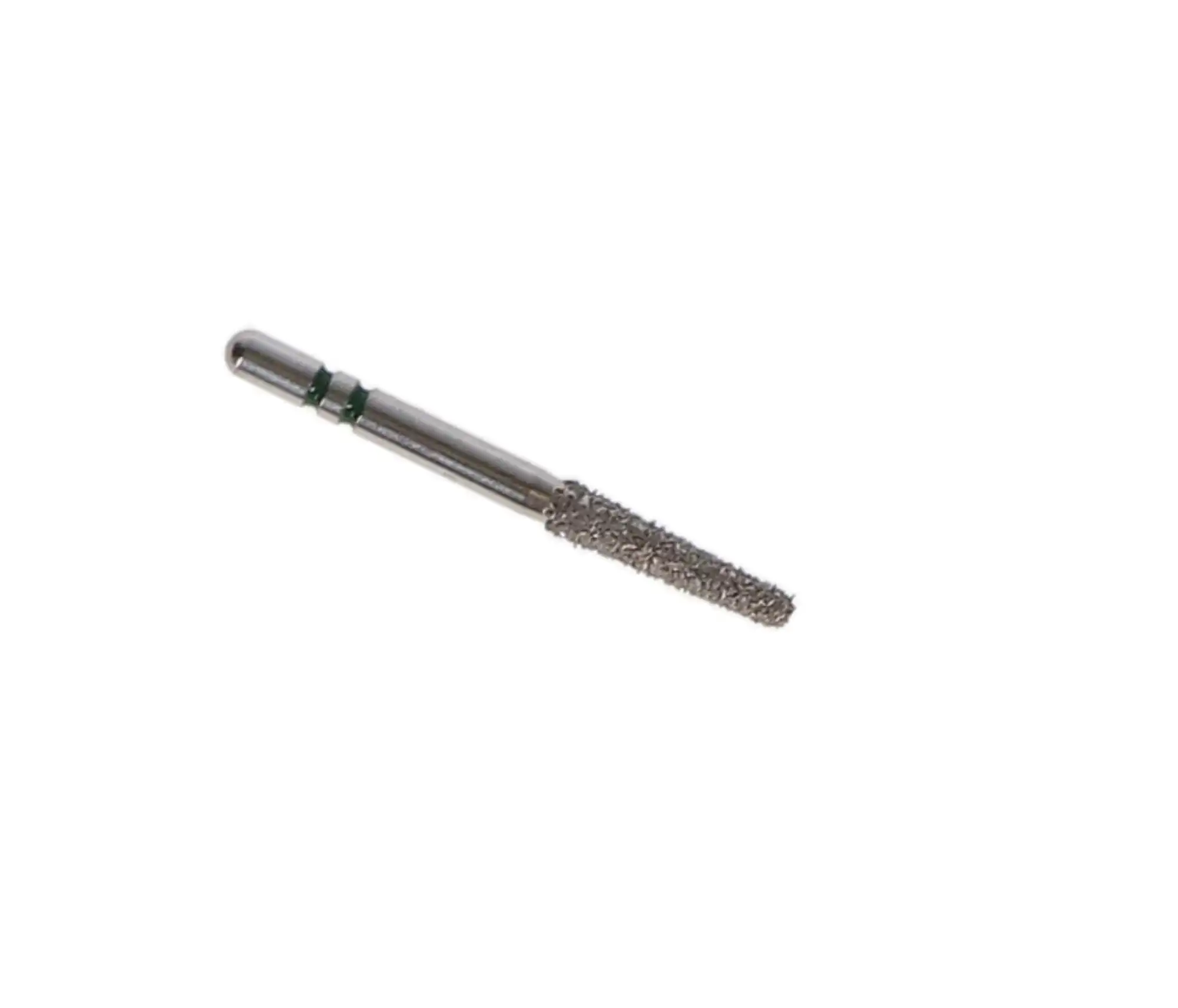 Premier Two Striper Diamond Bur, FG, Round-End Taper, #770.8, Coarse, Green, 5/Pk, 2015457 thumbnail 4
