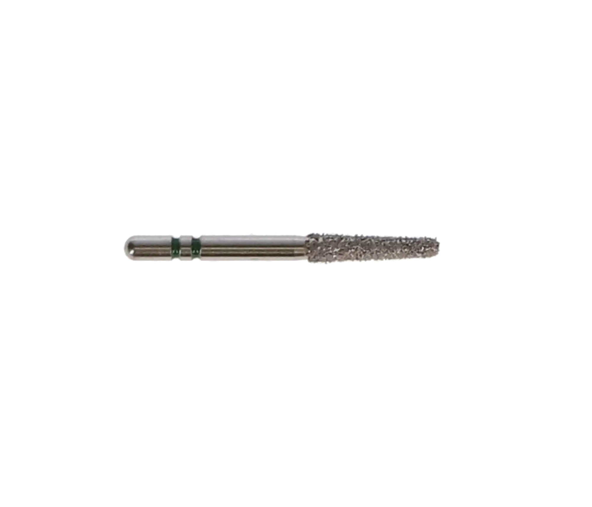 Premier Two Striper Diamond Bur, FG, Round-End Taper, #770.8, Coarse, Green, 5/Pk, 2015457 thumbnail 6