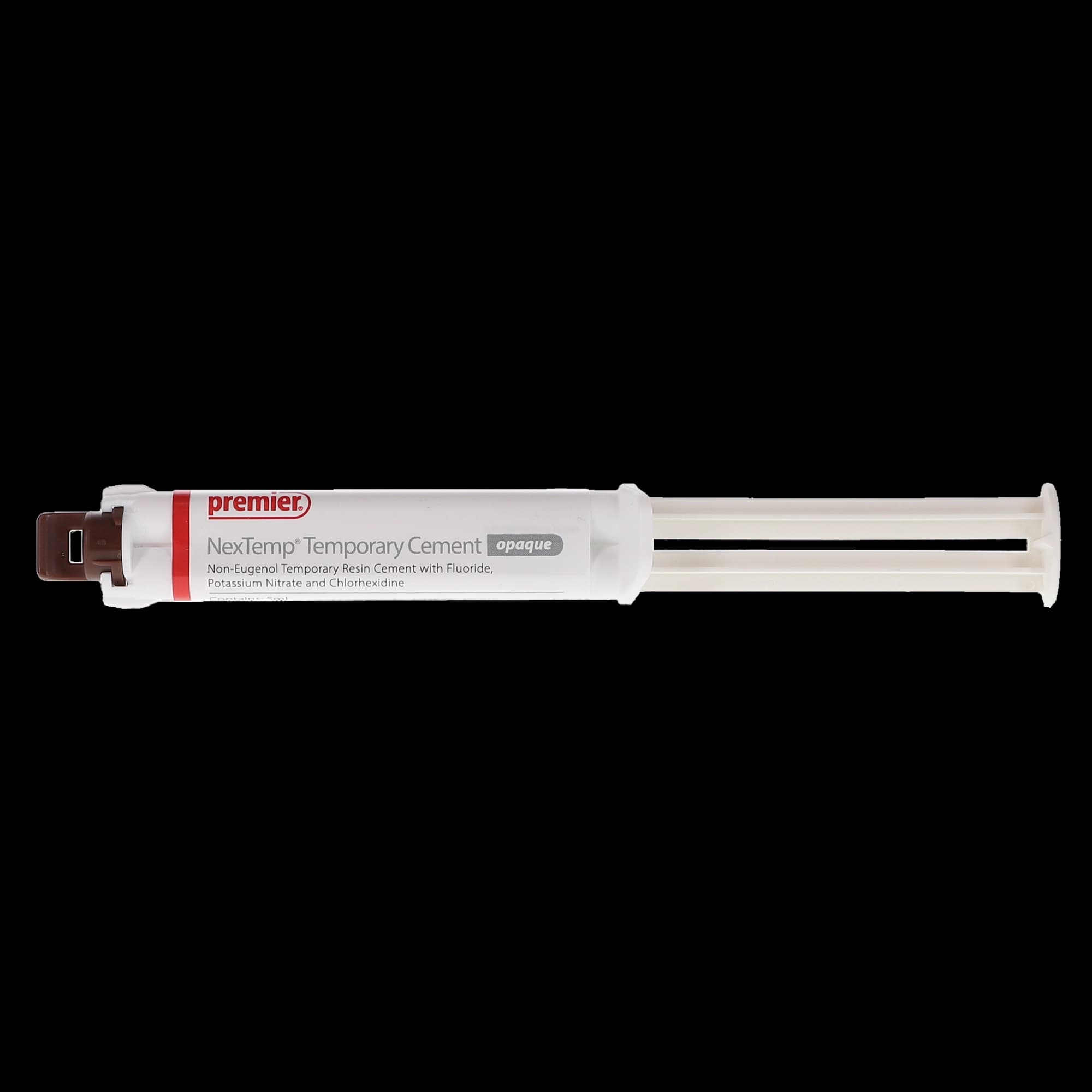 Premier Dental NexTemp Temporary Cement, Bulk Pack, Opaque, 5 mL Automix Syringes, 4/Pk, 3001470 thumbnail 8
