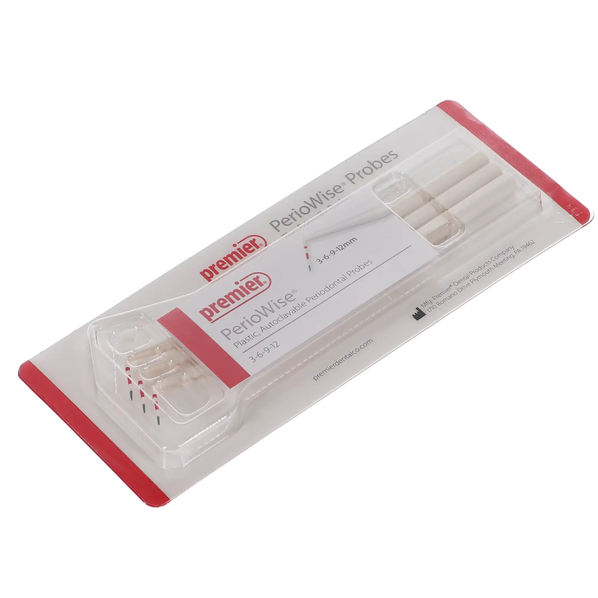 PerioWise Periodontal Probes, 3-6-9-12 mm, Single End, Color-Coded, 3/Pk, 9006108 thumbnail 5