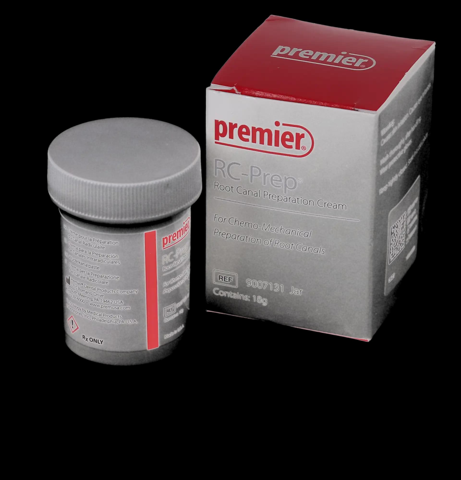 RC-Prep Chemo-Mechanical Root Canal Preparation Cream, 18 g Jar, 1/Pk, 9007131 thumbnail 2