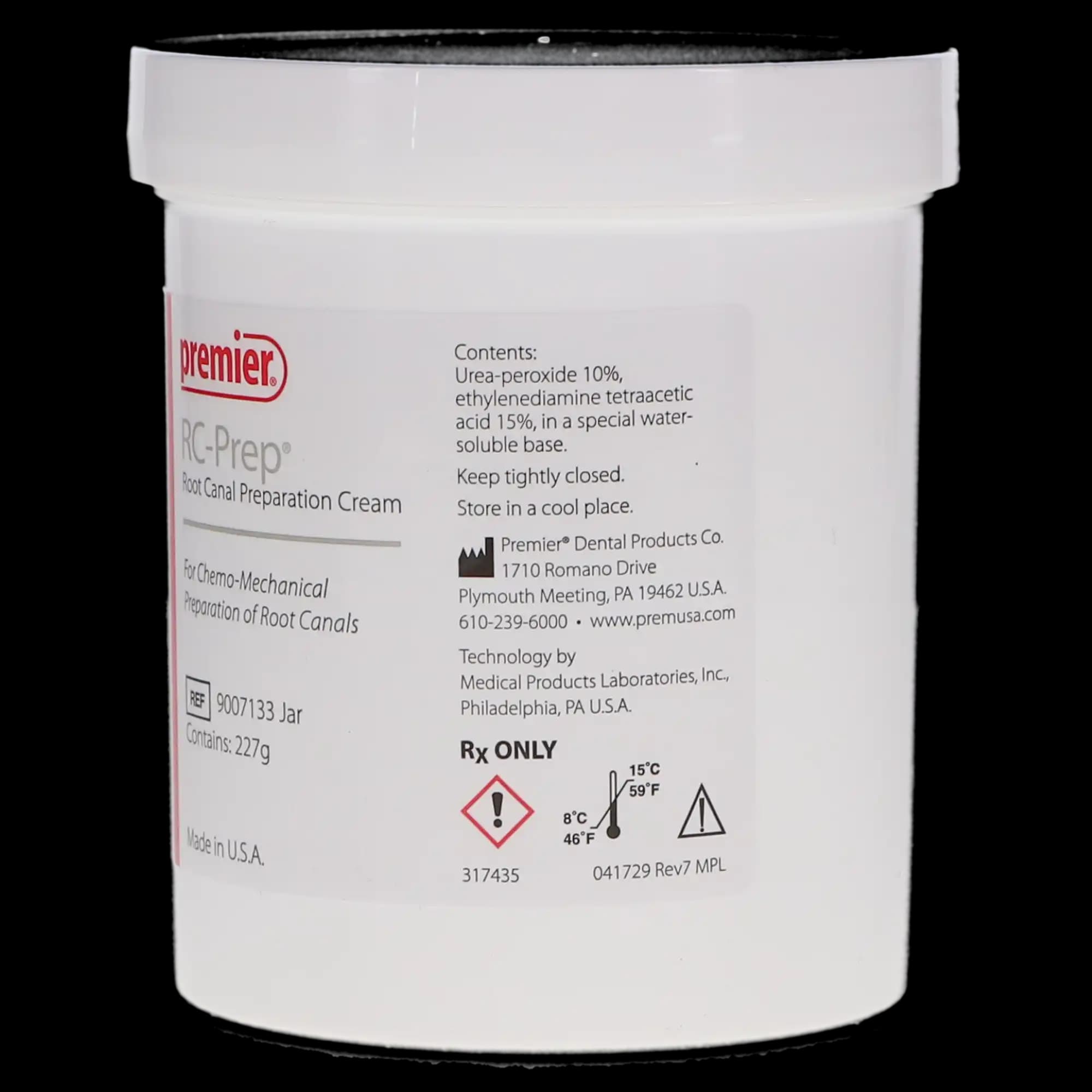RC-Prep Root Canal Chemo-Mechanical Preparation, 227 g Jar, 9007133 thumbnail 4