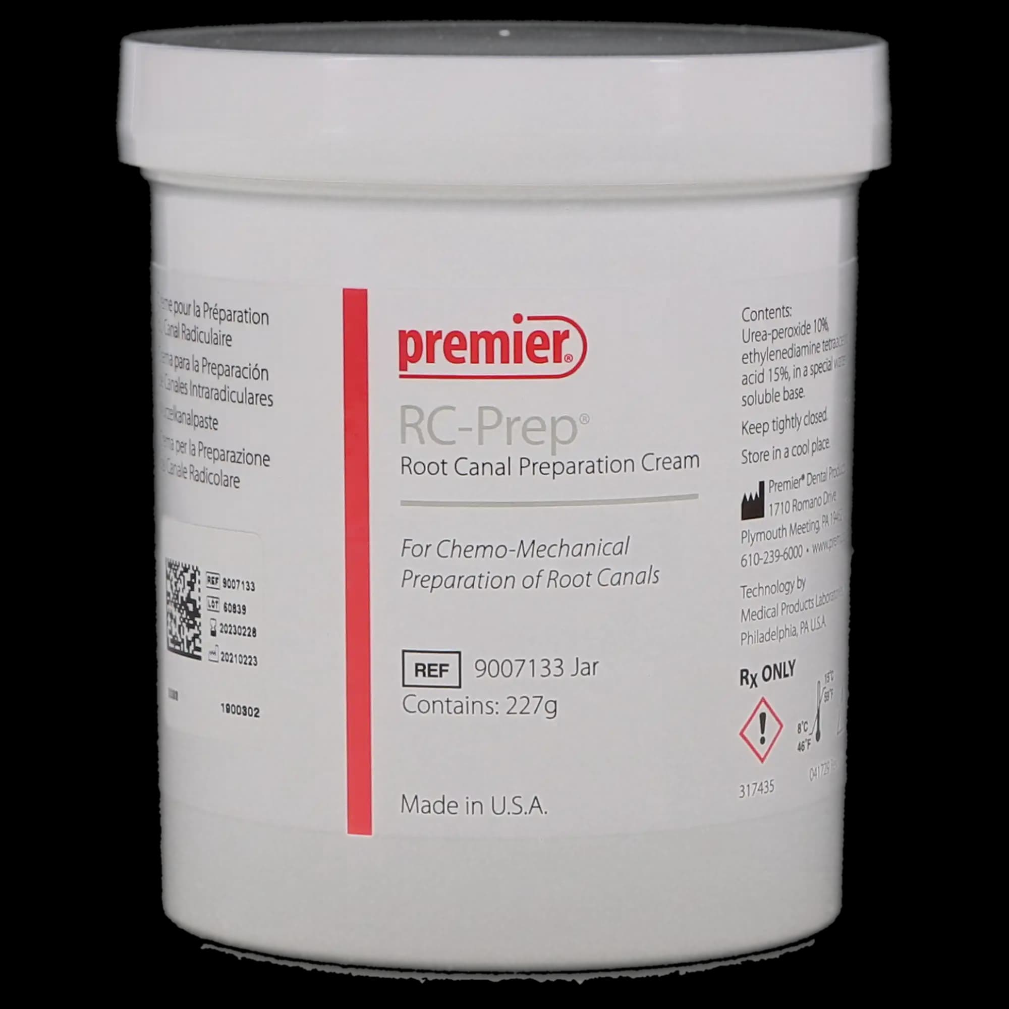 RC-Prep Root Canal Chemo-Mechanical Preparation, 227 g Jar, 9007133 thumbnail 8