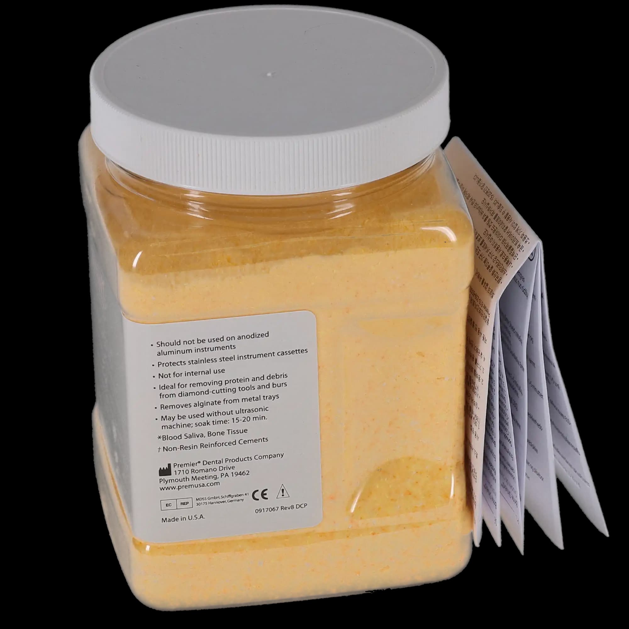 Brite Shield Instrument Cleaner and Protectant, Enzymatic Powder, 800 g Jar with Scoop, 1/Pk, 9011100 thumbnail 6