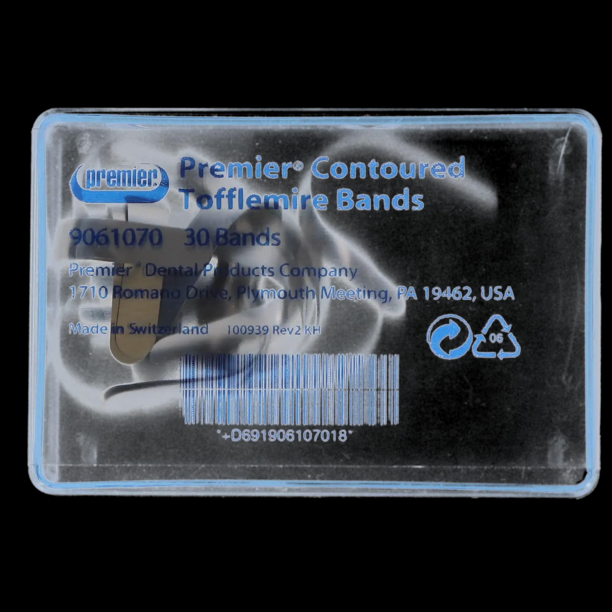 Premier Contour Pre-Contoured Metal Matrix Bands, 0.035 mm, 30/Pk, 9061070 thumbnail 9