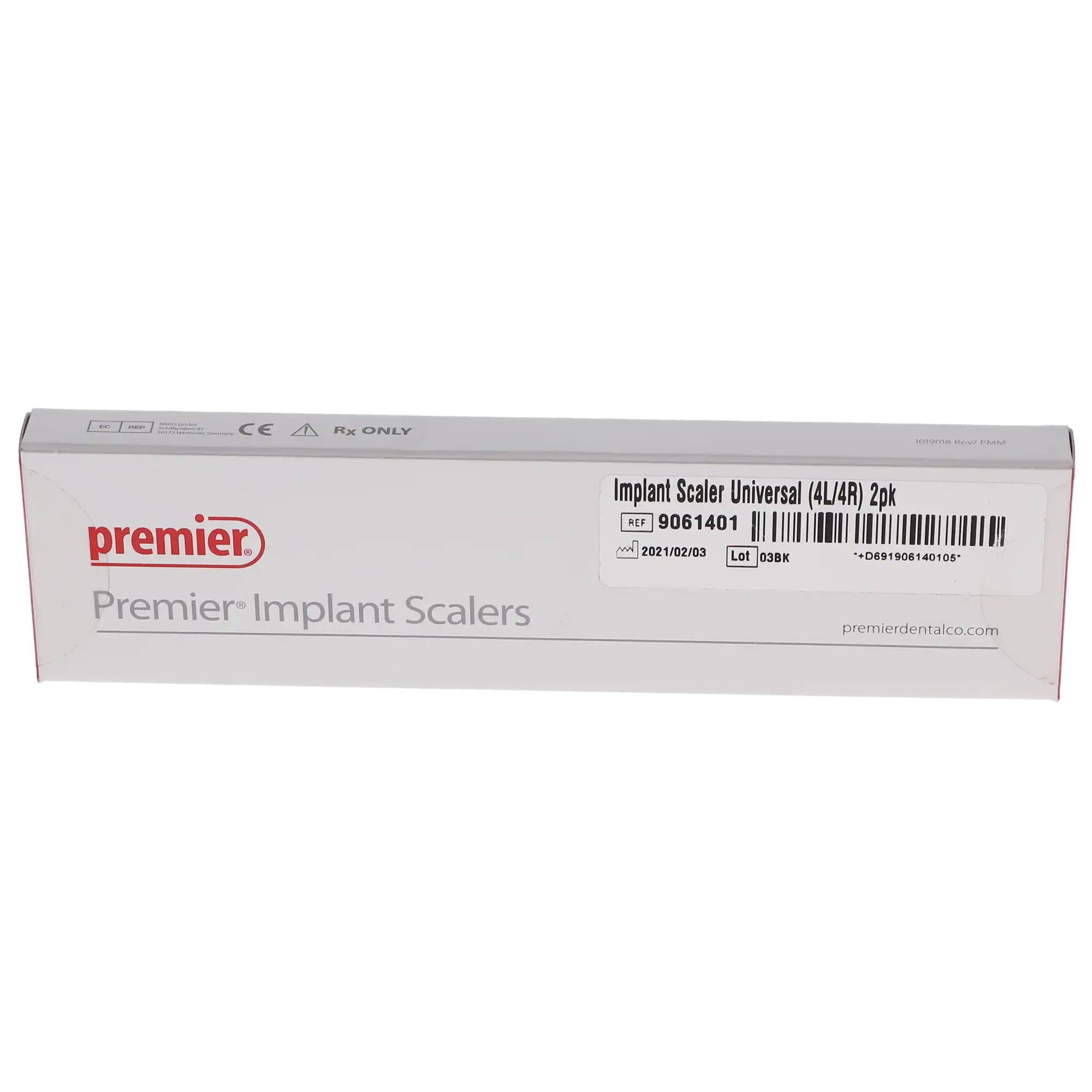 Premier Universal Implant Scaler, Columbia 4L/4R, Double-Ended, 2/Pk, 9061401 thumbnail 5