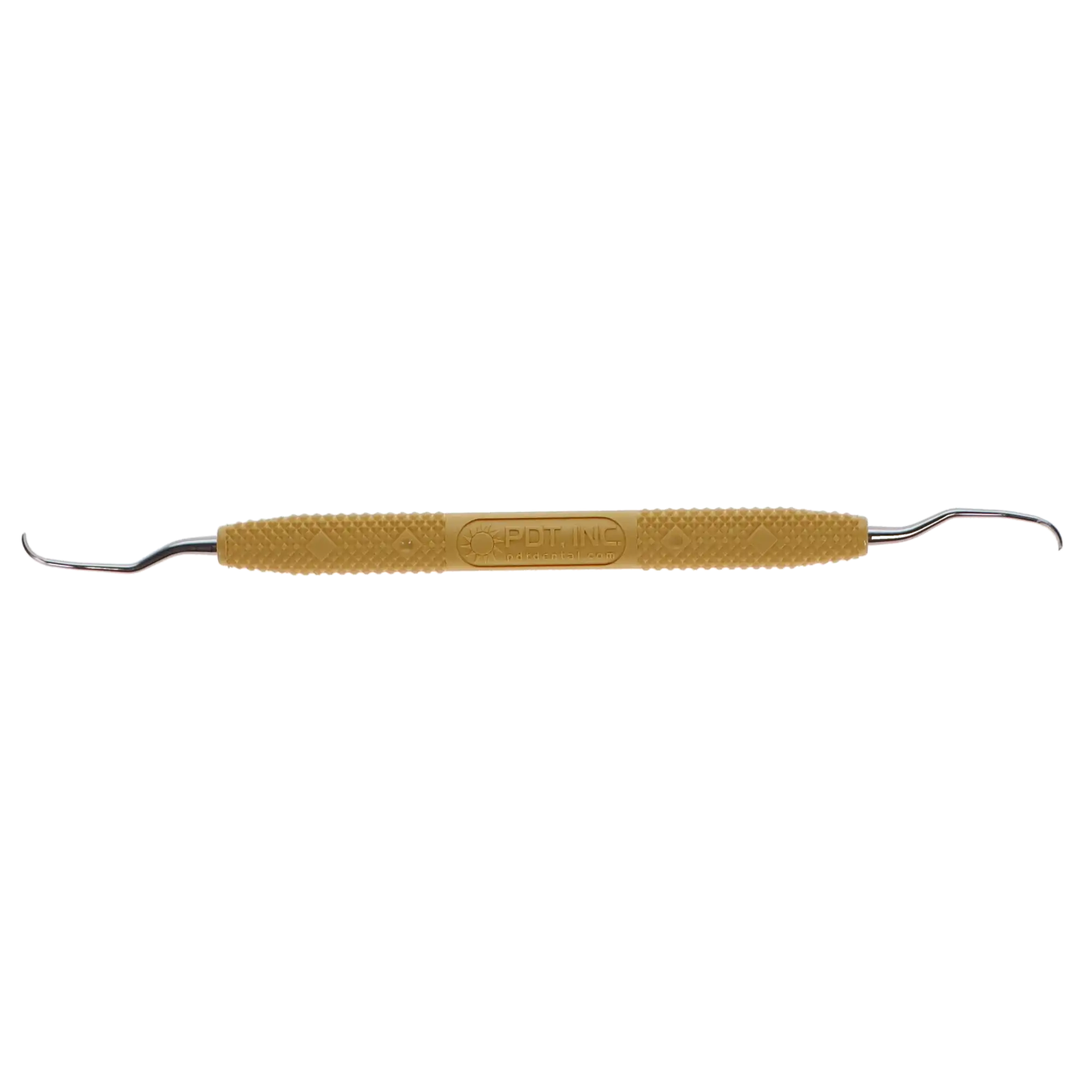 PDT Cruise Gracey 11/12 Rigid Curette, Double-Ended, Yellow Resin Handle, R026R thumbnail 6