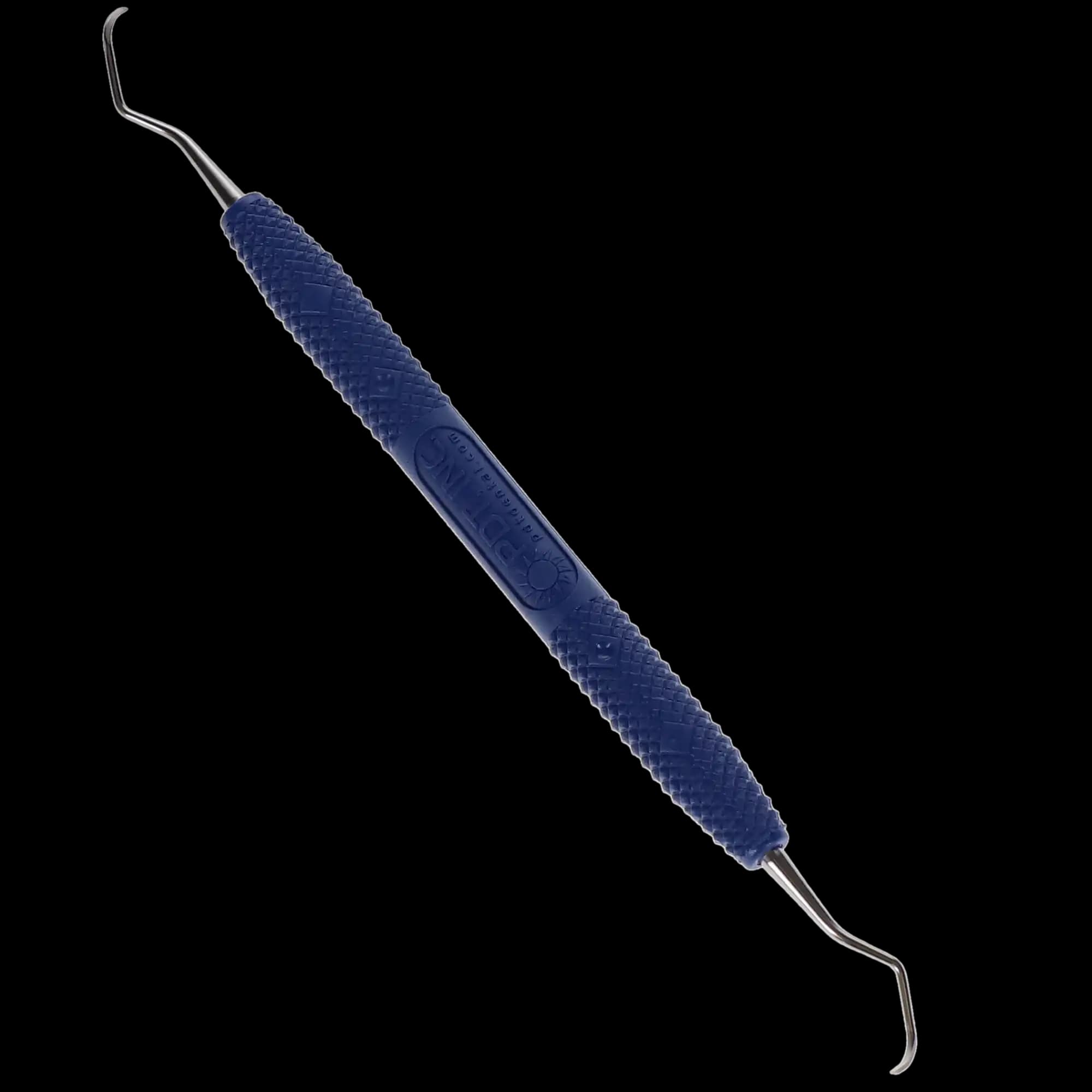 PDT Cruise Columbia 4L/4R Universal Curette, Double-Ended, Nautical Blue Resin Handle, 6.5", R067 thumbnail 4