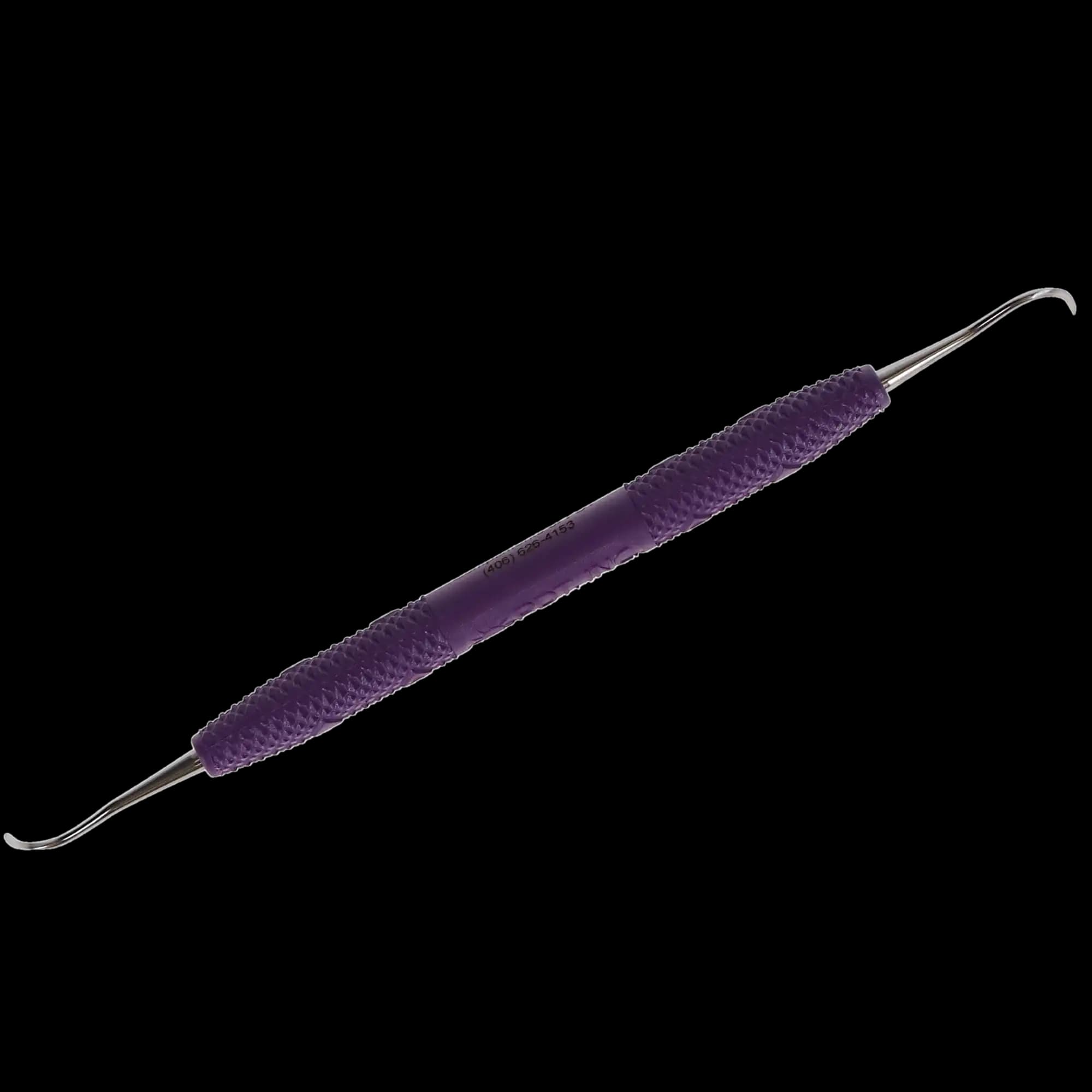 PDT Cruise Line H6/7 Double-Ended Sickle Scaler, Anterior, Passionate Purple Resin Handle, R110 thumbnail 2