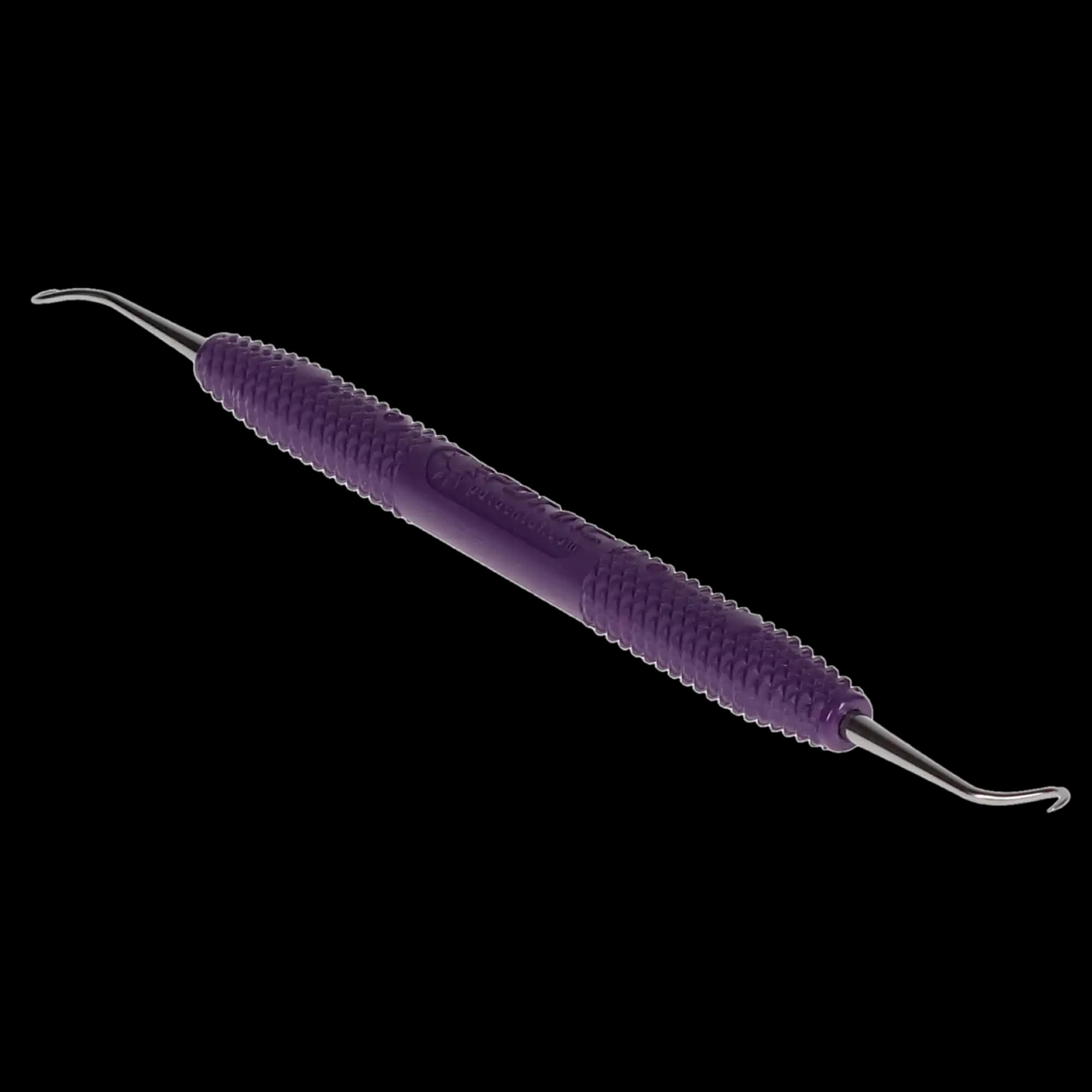 PDT Jack B. Nimble Scaler Slim, Double-Ended, Anterior, Purple, R130S thumbnail 3