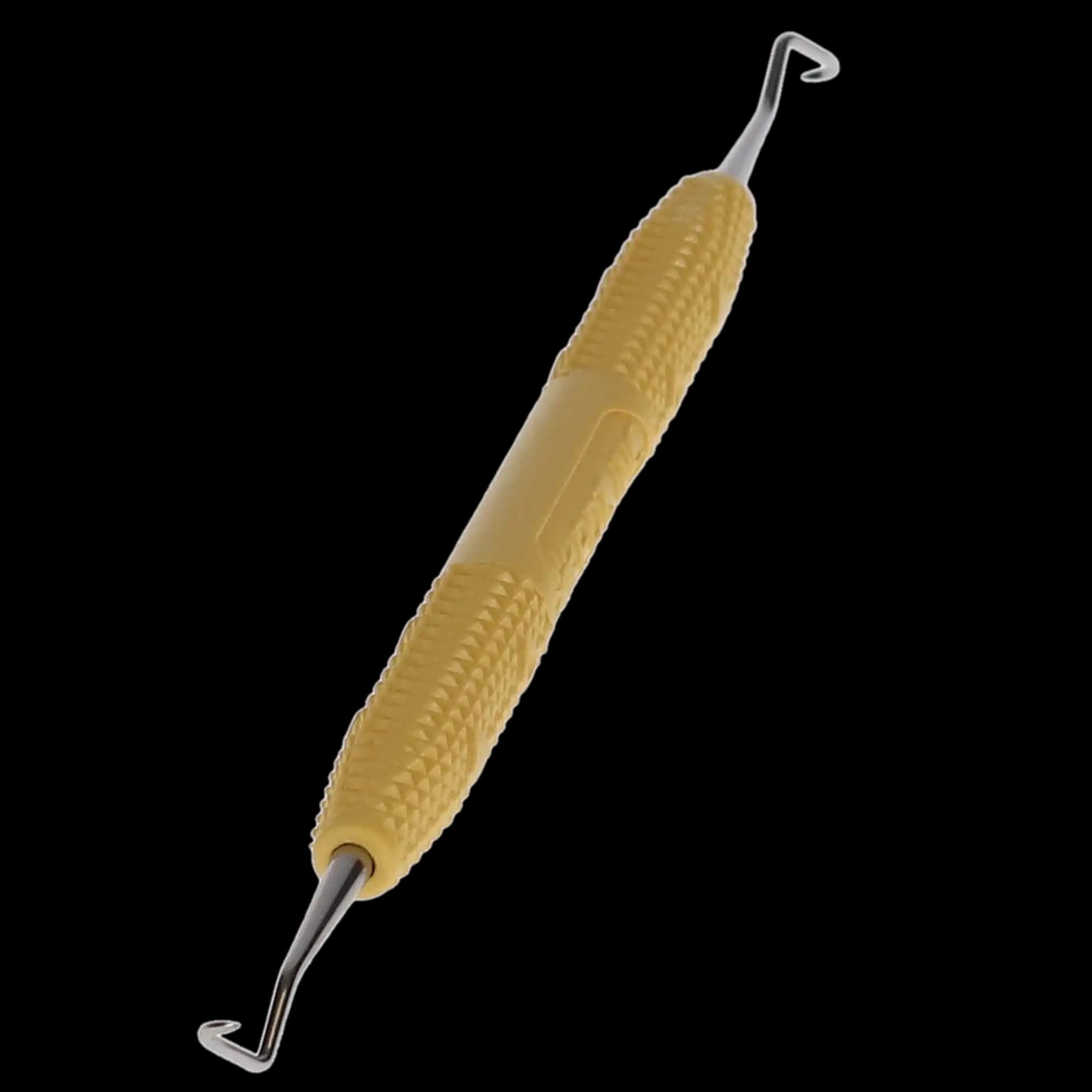 PDT Cruise Line 204S Posterior Sickle Scaler, Double-Ended, Sunshine Yellow Resin Handle, 6.5" Long, R135 thumbnail 3