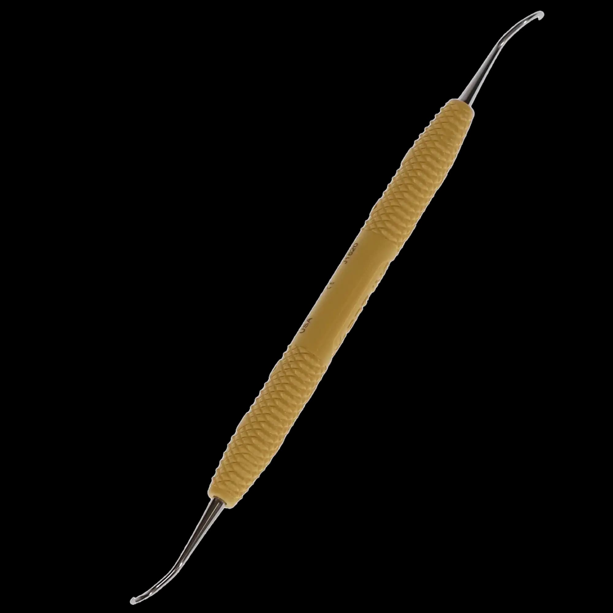 PDT Cruise Montana Jack Rigid Sickle Scaler, Double-Ended, Sunshine Yellow Handle, R138R thumbnail 4