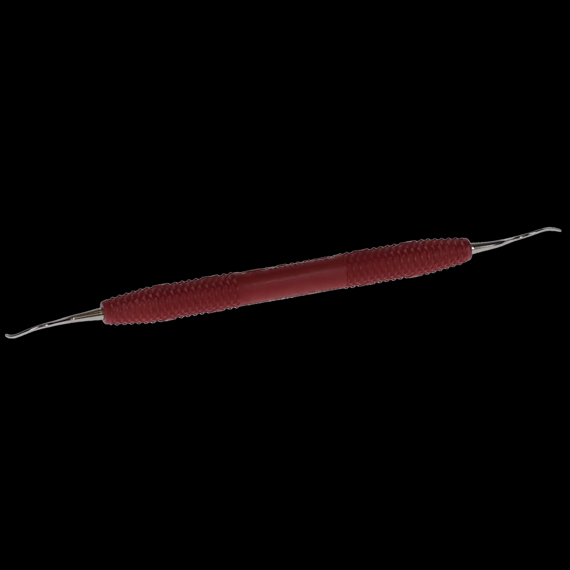 PDT Queen of Hearts Universal Periodontal Finishing Curette, Double-Ended, Red Resin Handle, R144 thumbnail 3
