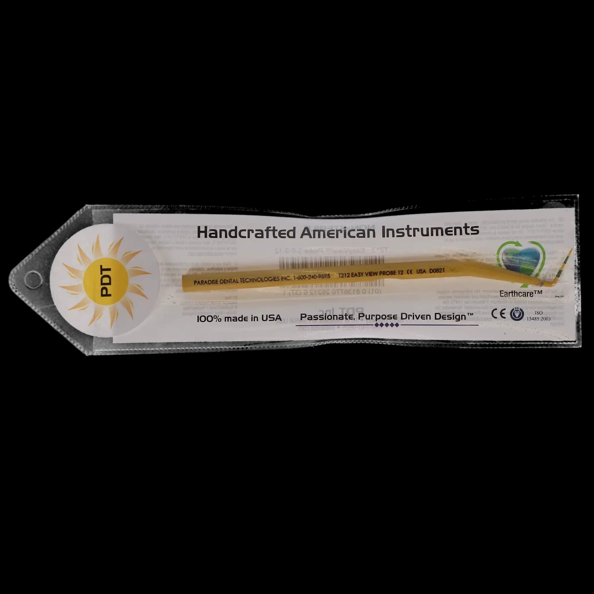 PDT EasyView Plastic Probe, 3-6-9-12mm, Yellow, Single End, 1/Pk, T212 thumbnail 5