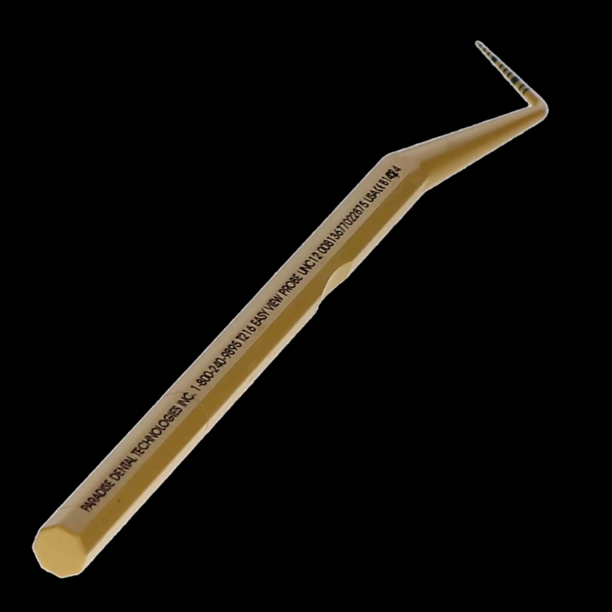 PDT EasyView Plastic Probe, UNC 12, 1-2-3-4-5-6-7-8-9-10-11-12 mm, Yellow, Single End, 1/Pk, T216 thumbnail 3