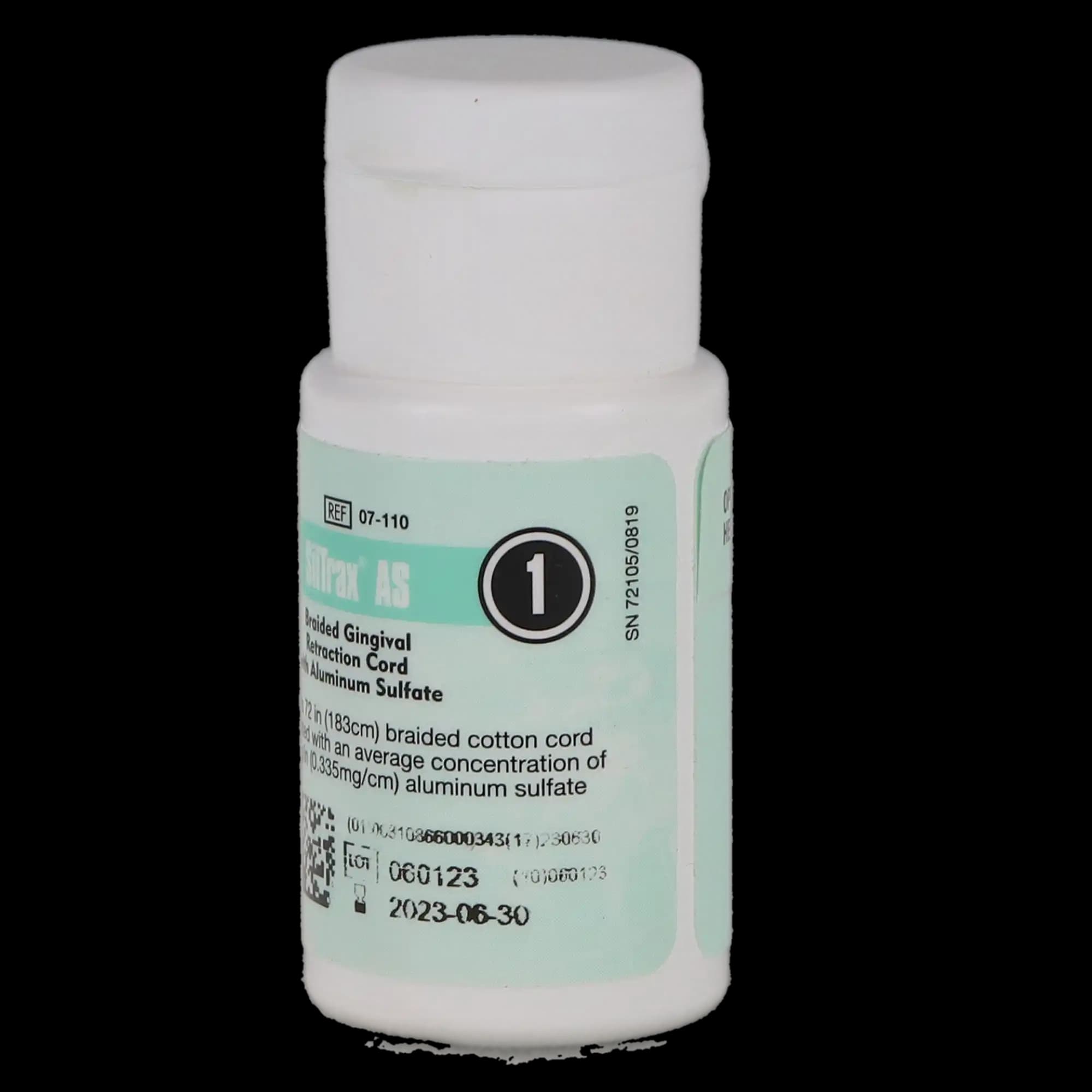 SilTrax AS Braided Retraction Cord, #9/1 Medium, Aluminum Sulfate, 72" per Pack, 07-110 thumbnail 2