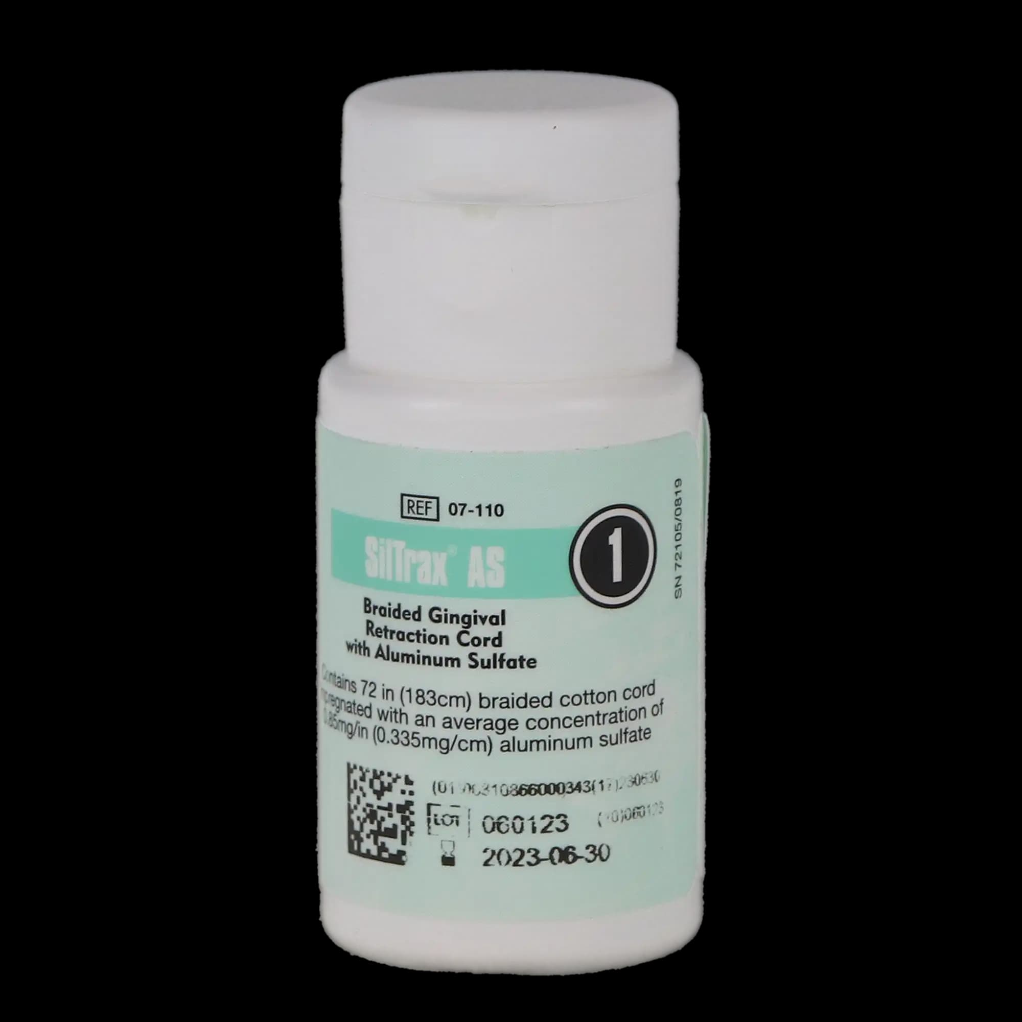 SilTrax AS Braided Retraction Cord, #9/1 Medium, Aluminum Sulfate, 72" per Pack, 07-110 thumbnail 6