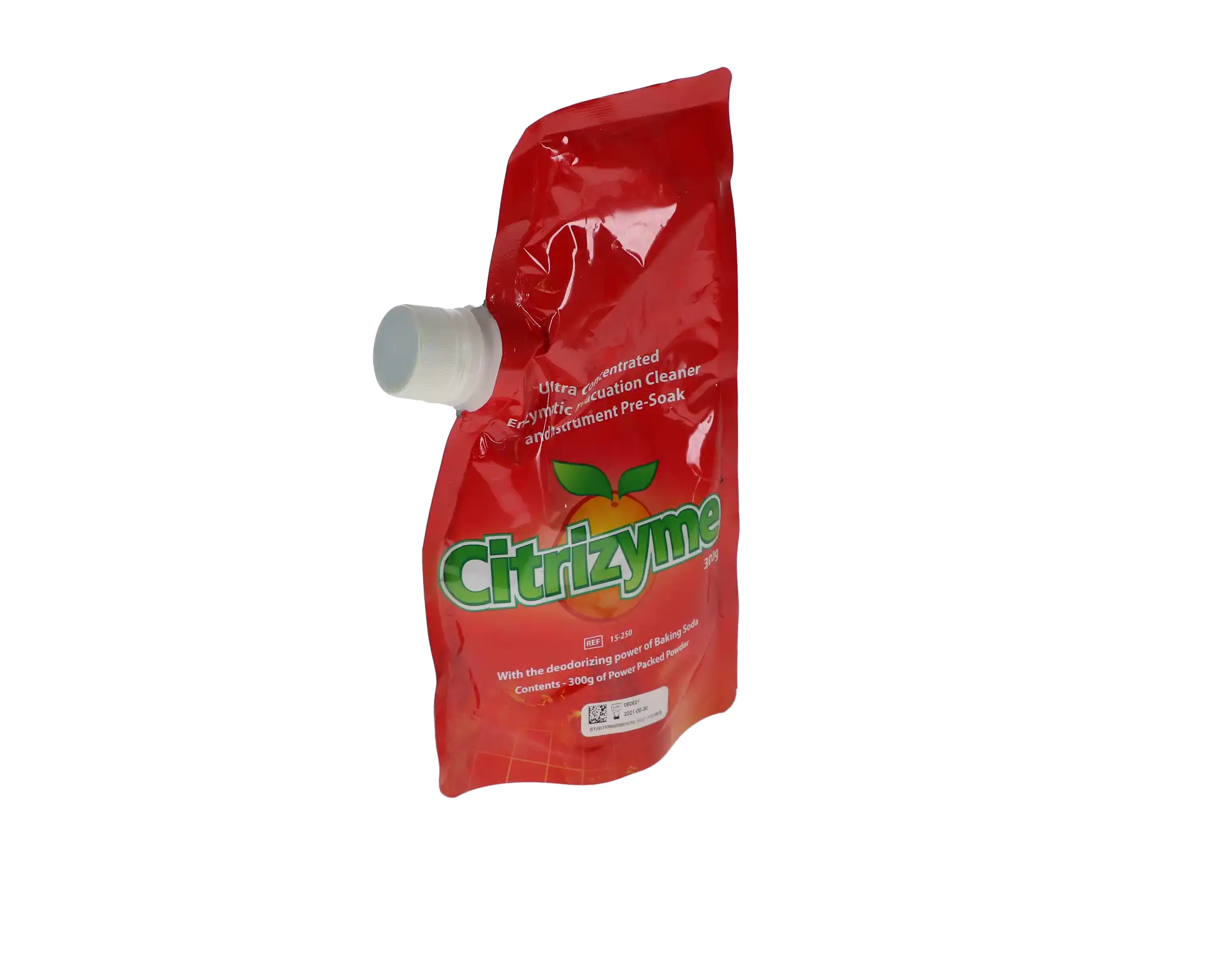 Citrizyme Enzyme Evacuation System Cleaner, Powder, 300 g, 1/Pk, 15-250 - Citrizyme Enzyme Evacuation System Cleaner, Powder, 300 g, 1/Pk, 15-250 - Image 1