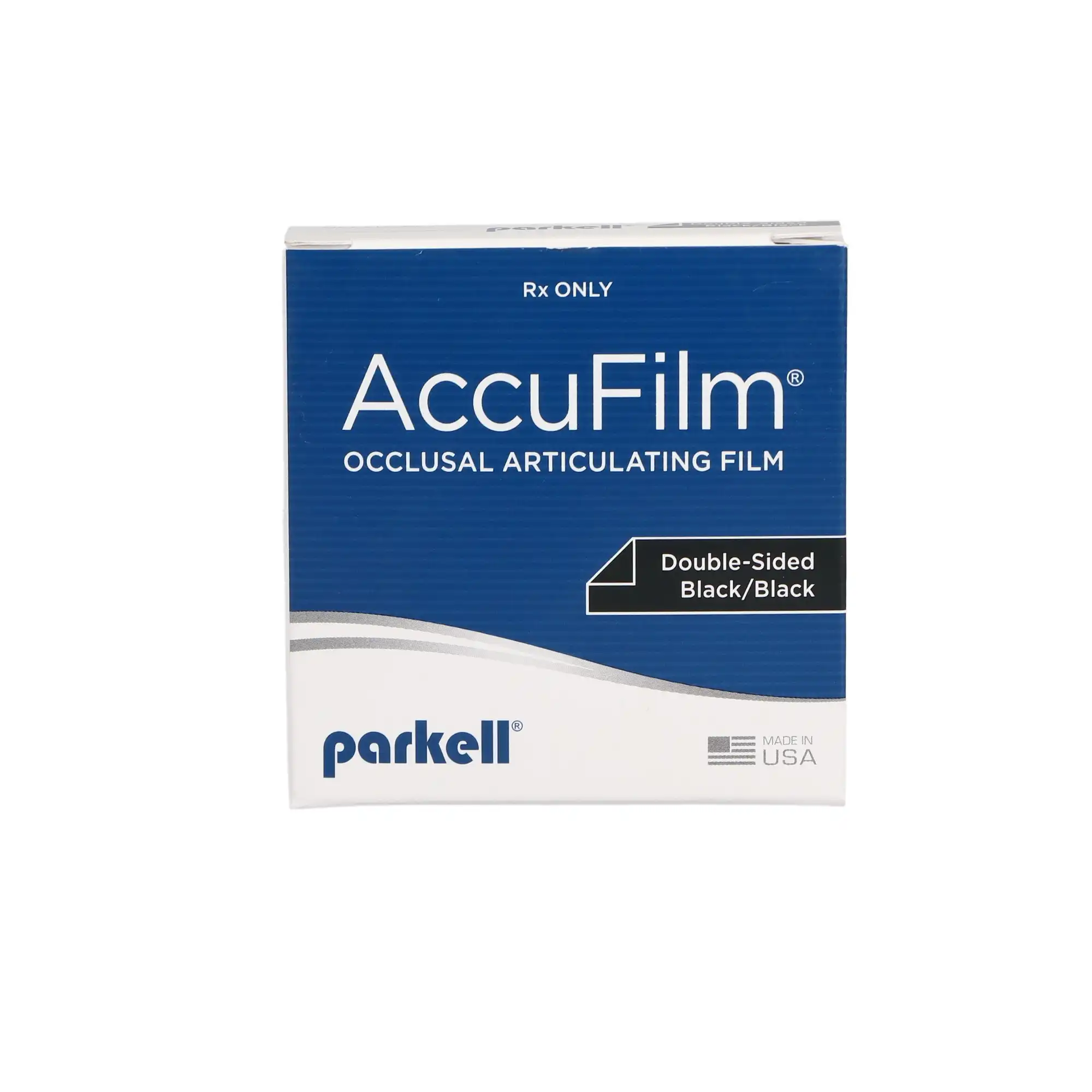 AccuFilm II Double-Sided Articulating Film, Black/Black, Precut Strips, 280/Pkg, S018 thumbnail 3