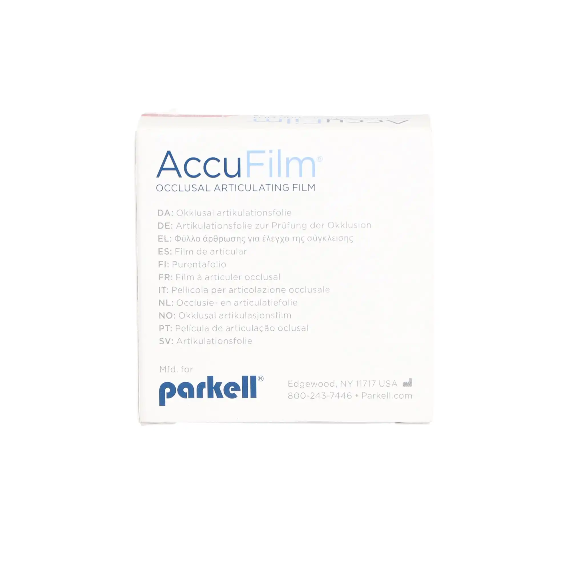 AccuFilm II Double-Sided Articulating Film, Red/Red, Precut Strips, 280/Pkg, S021 thumbnail 4