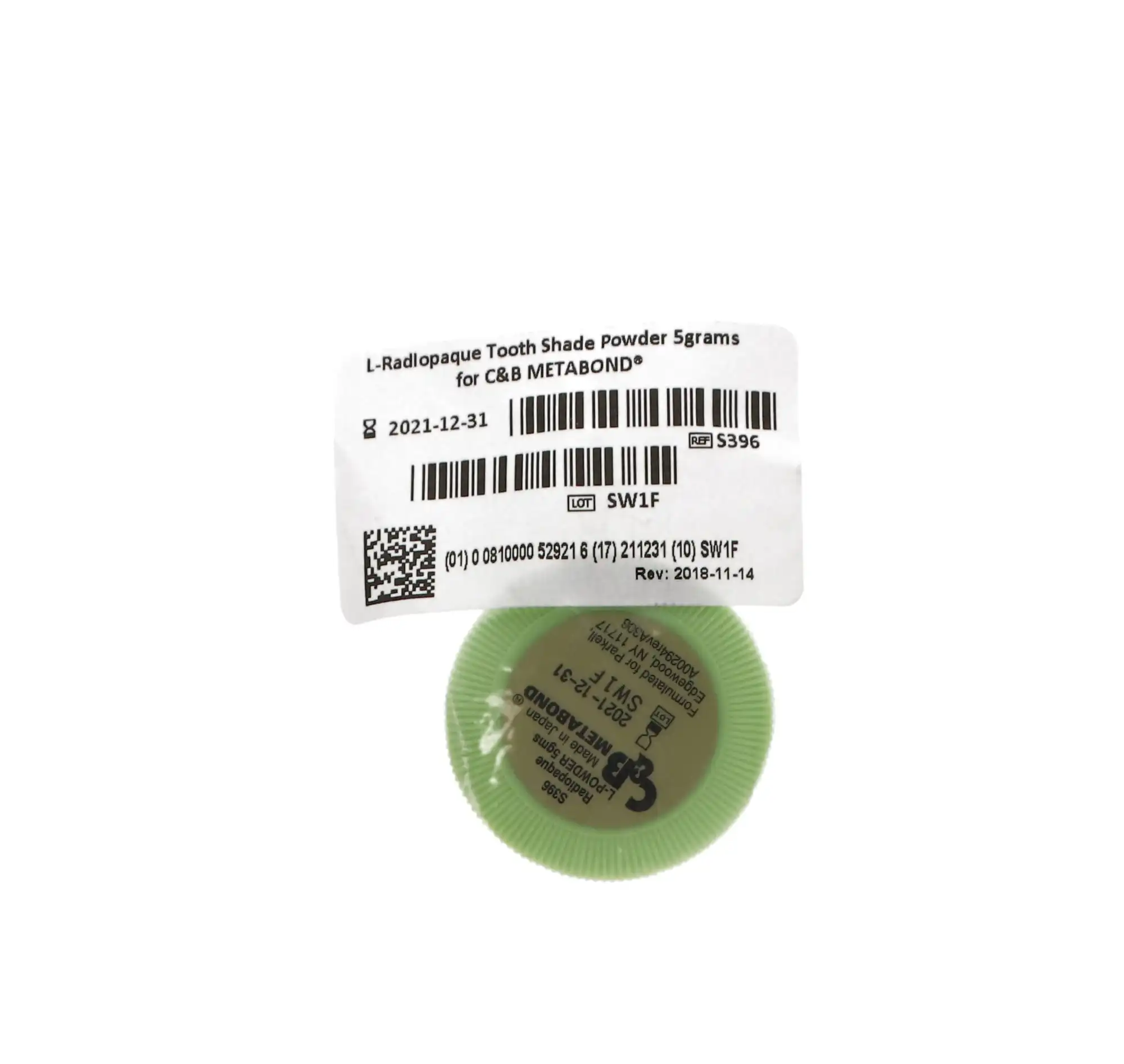 C&B-Metabond Radiopaque L-Powder, Tooth Shade, 5 g Bottle, S396 thumbnail 6