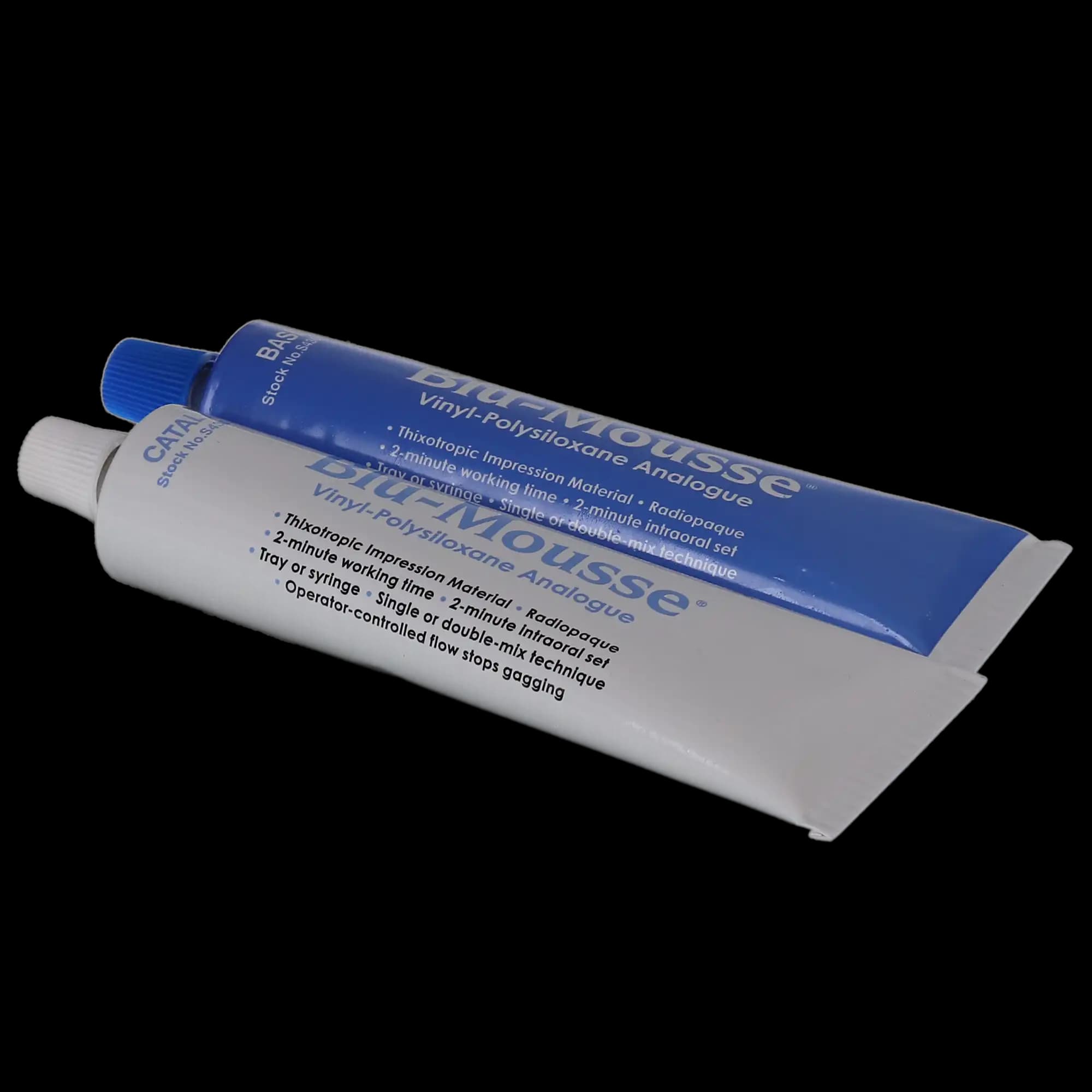 Blu-Mousse VPS Bite Registration Material, Classic (2-Minute Set), 80 ml Tubes, Pack of 2, S436 thumbnail 2