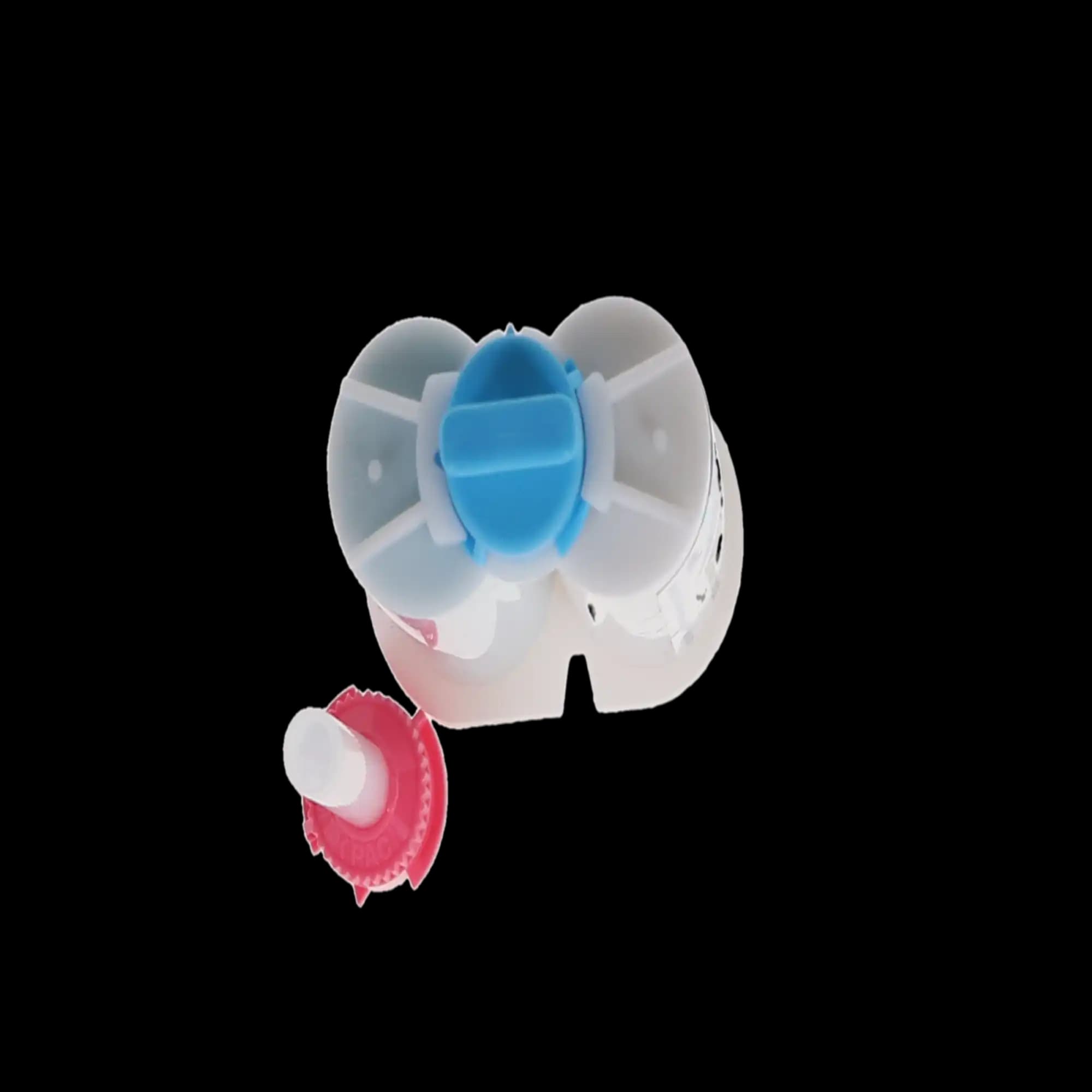 Blu-Mousse VPS Bite Registration Material, Super-Fast, Peppermint, 50 ml Split Cartridges, 2/Pk, S448S thumbnail 3