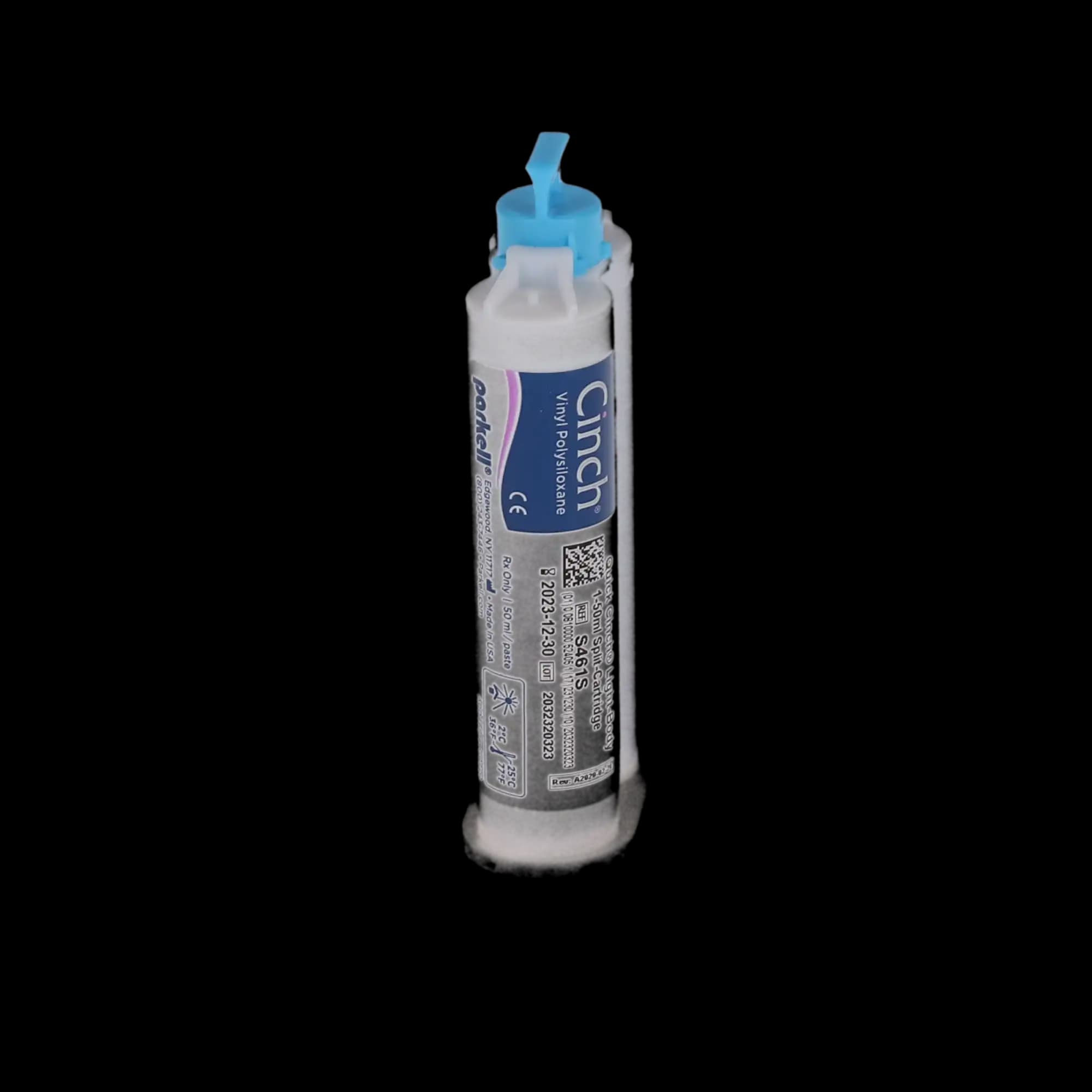 Cinch Quick Impression Material, Light Body, Fast Set, 50 ml Cartridges, 4/Pk, S461S thumbnail 4