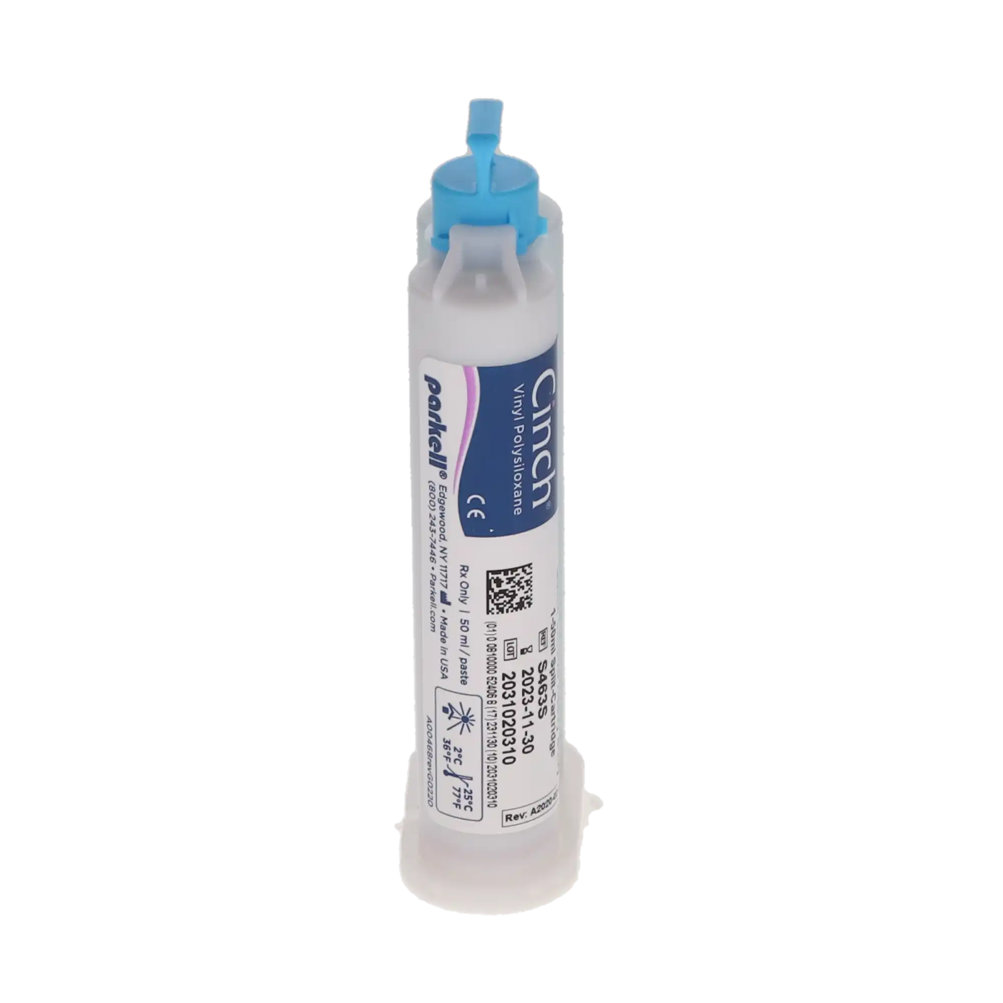 Cinch Quick Heavy Body VPS Impression Material, Fast Set, 50 ml Cartridges, 4/Pk, S463S thumbnail 4