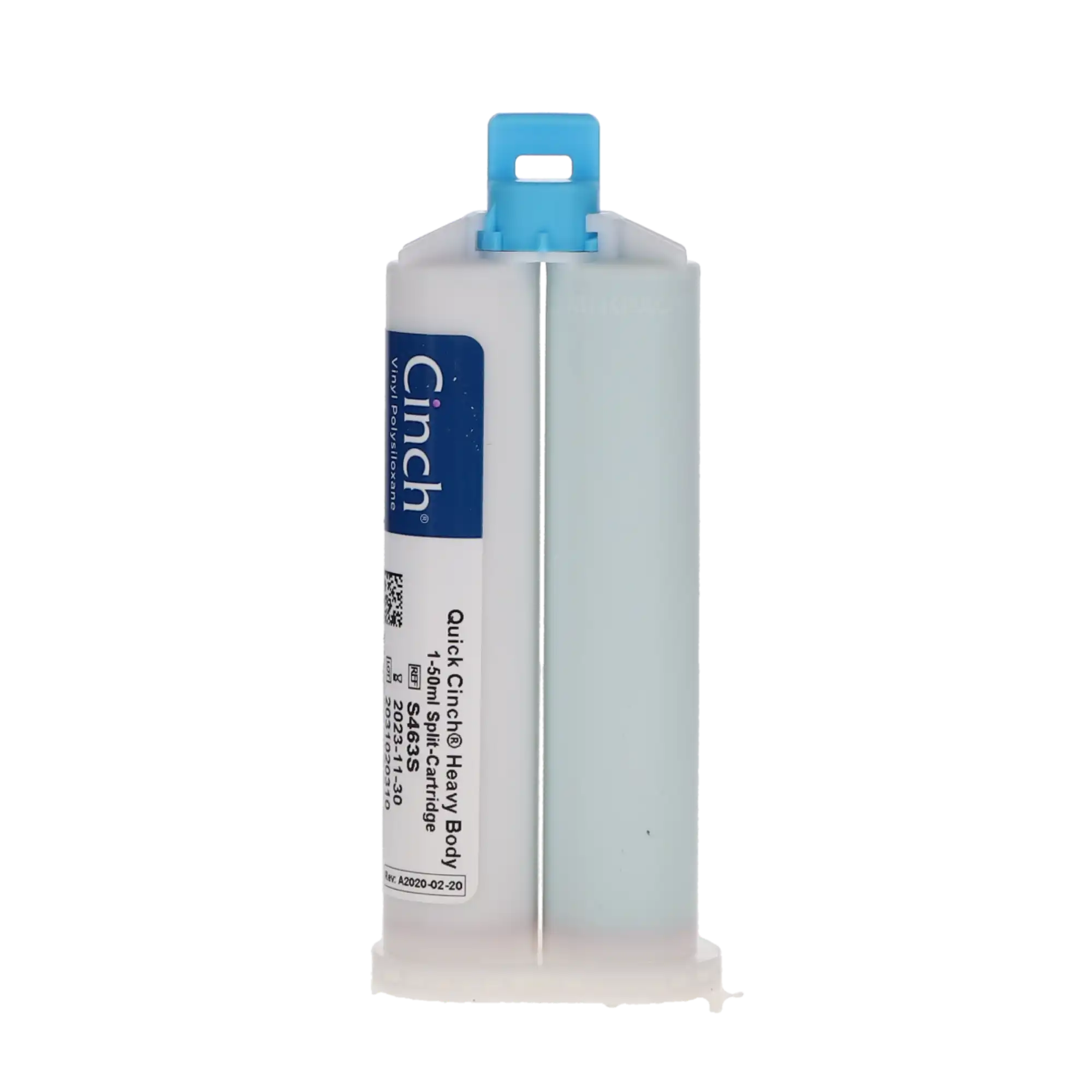 Cinch Quick Heavy Body VPS Impression Material, Fast Set, 50 ml Cartridges, 4/Pk, S463S thumbnail 6