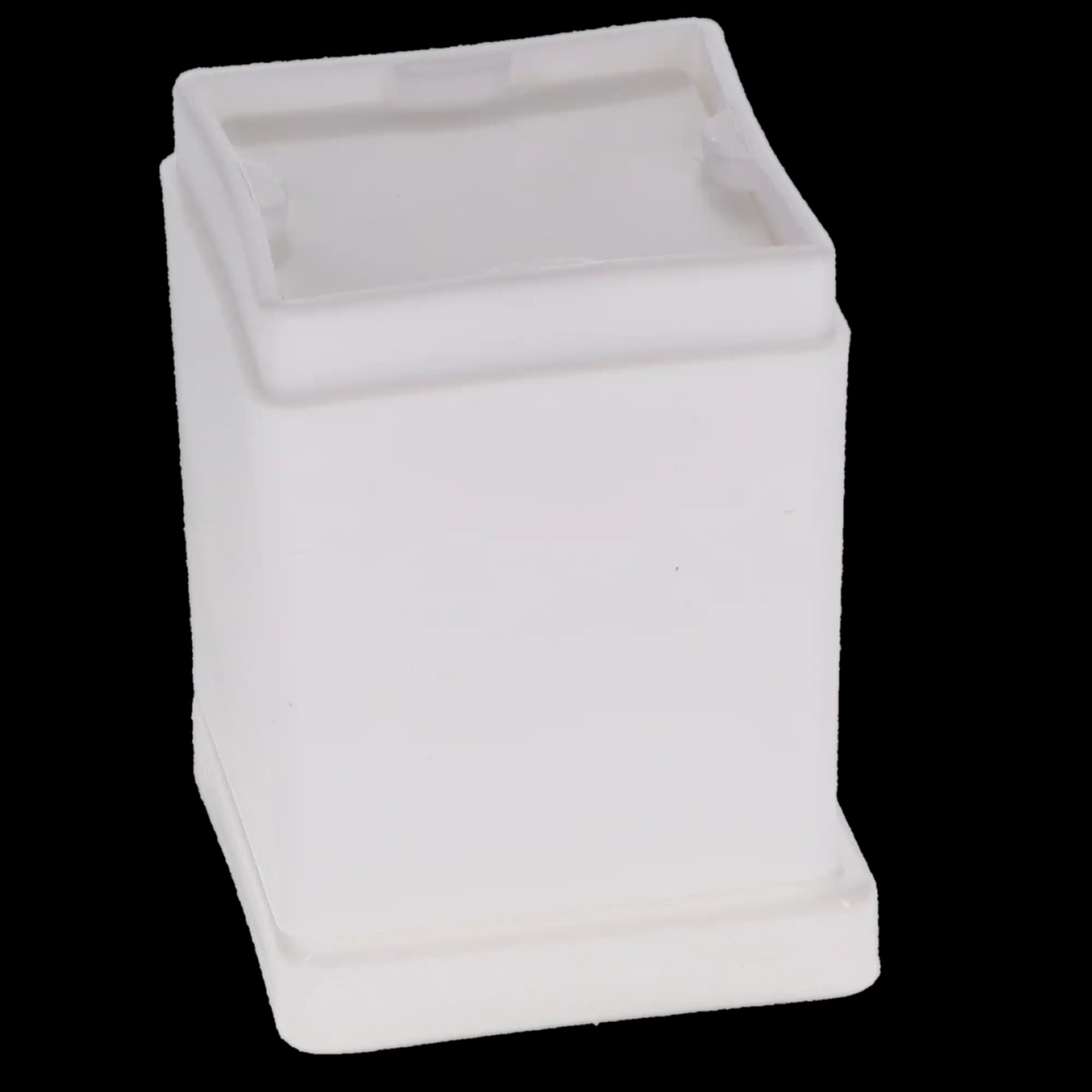 Palmero Sponge Dispenser, Spill-Proof, 2" x 2" x 2.5", White, 1/Pk, 1403WHITE thumbnail 2