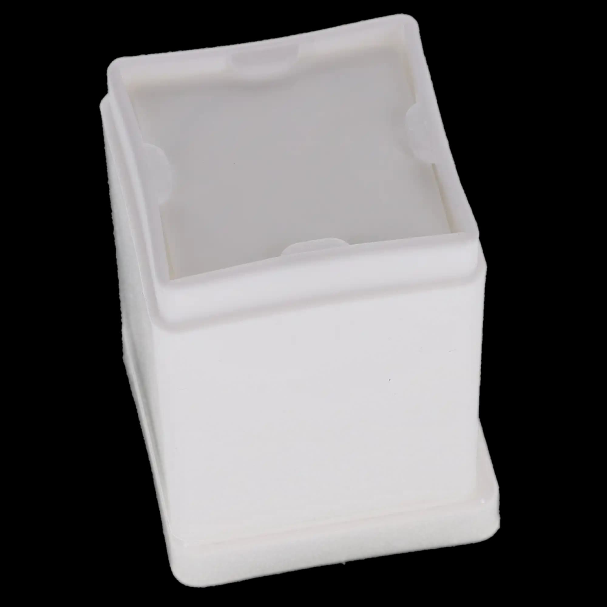 Palmero Sponge Dispenser, Spill-Proof, 2" x 2" x 2.5", White, 1/Pk, 1403WHITE thumbnail 4